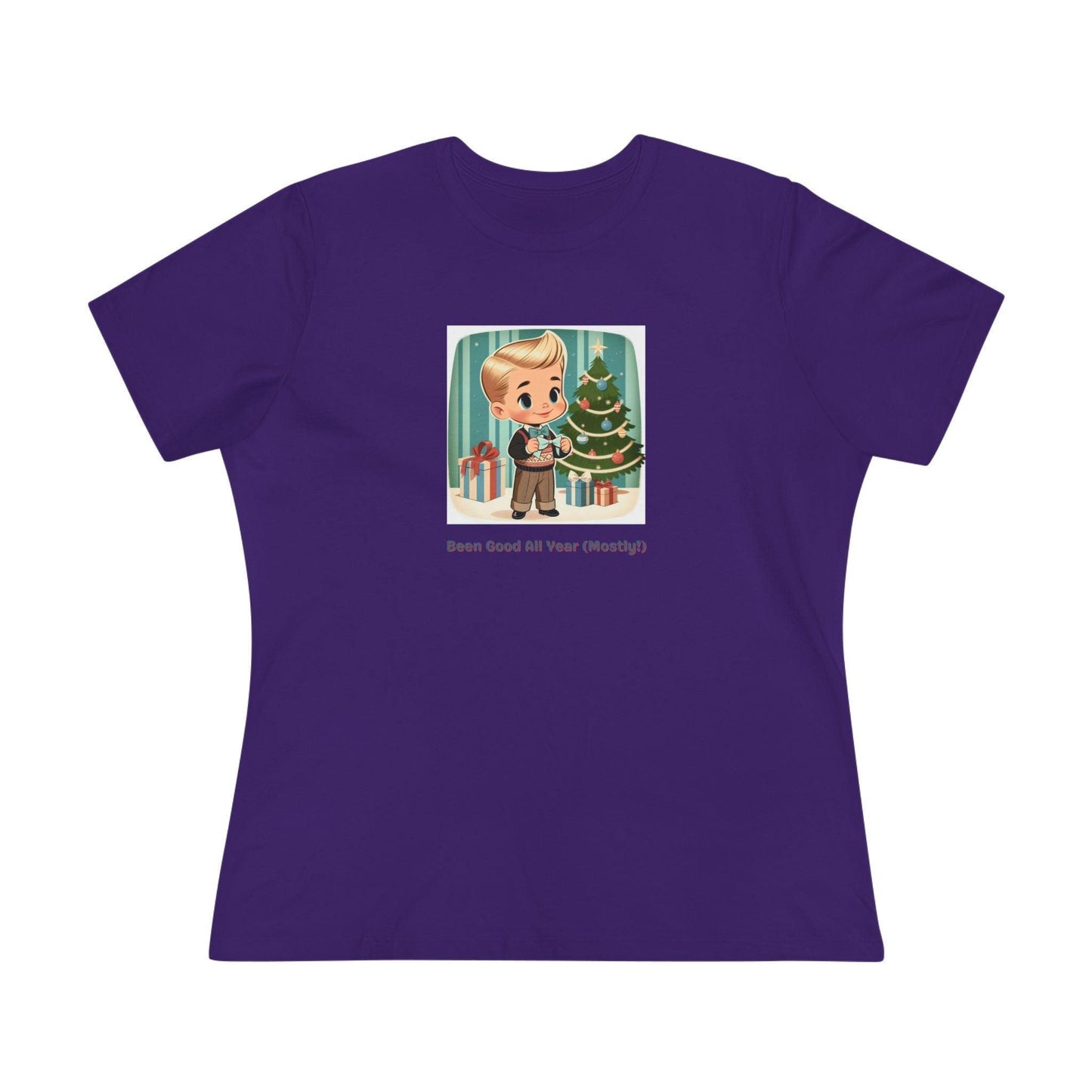 Been Good All Year (Mostly!) - Women's Softstyle Tee - Whippie's