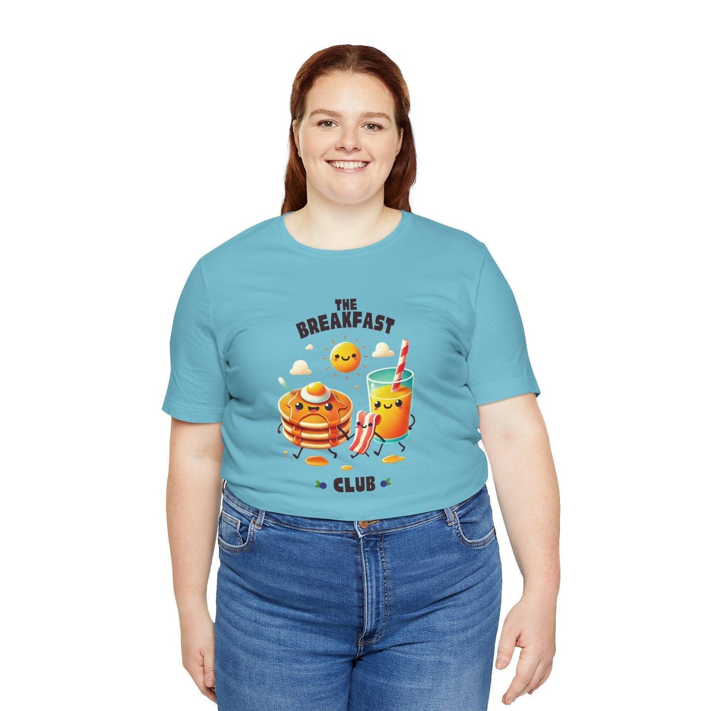 🥞 Breakfast Club 🍳 Unisex Jersey Tee ☀️ Rise and shine, breakfast time! - Whippie's