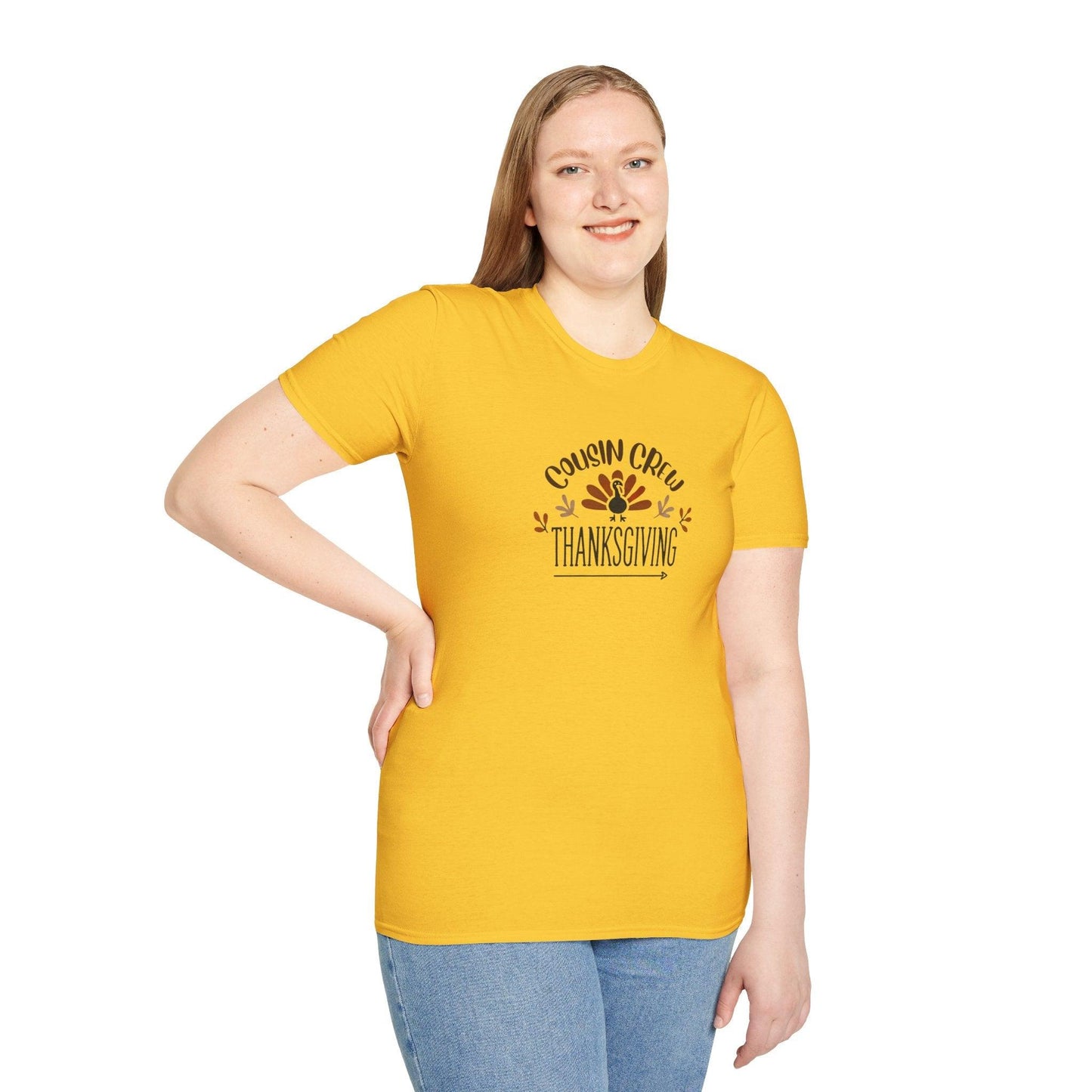 Thanksgiving Cousin Crew - Gobble 'Til You Wobble with Your Favorite Cousins! š¦š Unisex T-Shirt - Whippie's