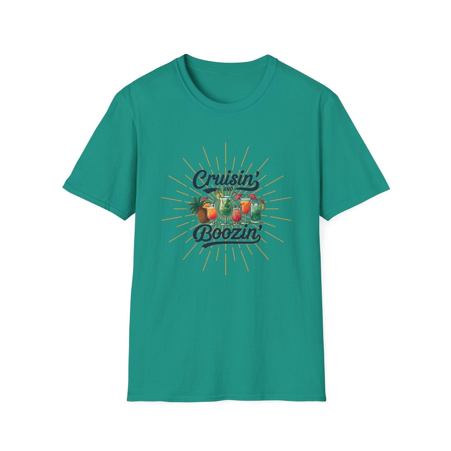 Cruisin' and Boozin Unisex Tee ๐ณ๏ธ๐น - Whippie's