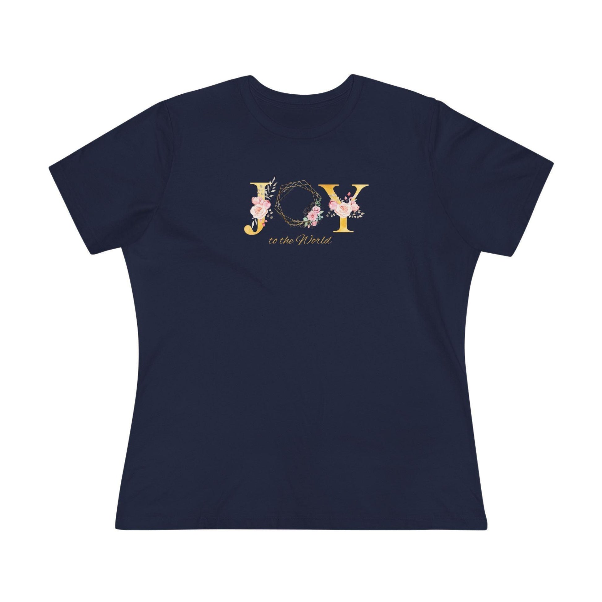 JOY to the World Women's Softstyle T-Shirt 🎄🌎💐 ✨ - Whippie's