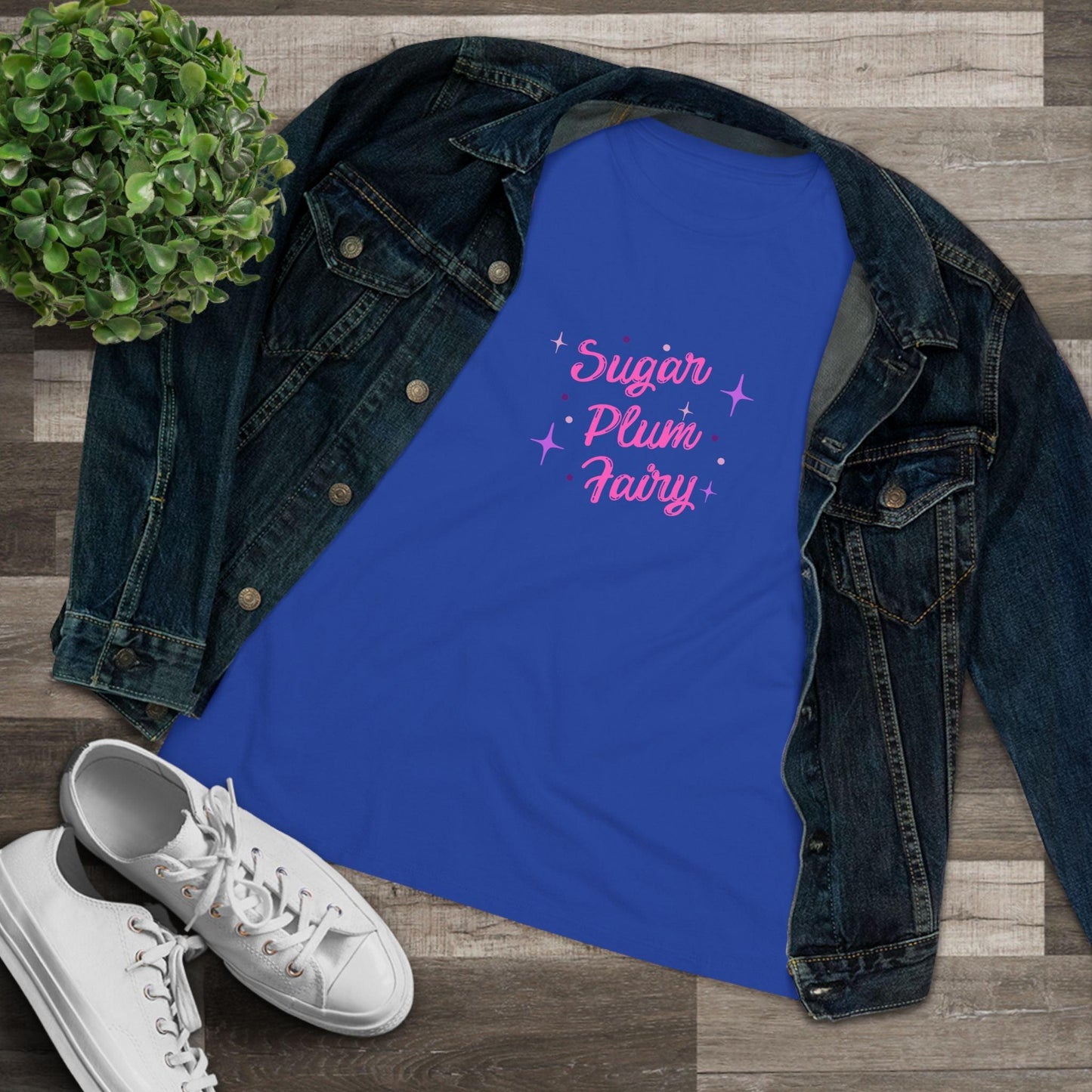 Sugar Plum Fairy - Dance Through the Holidays! ✨🩰 Women's Softstyle Tee - Whippie's