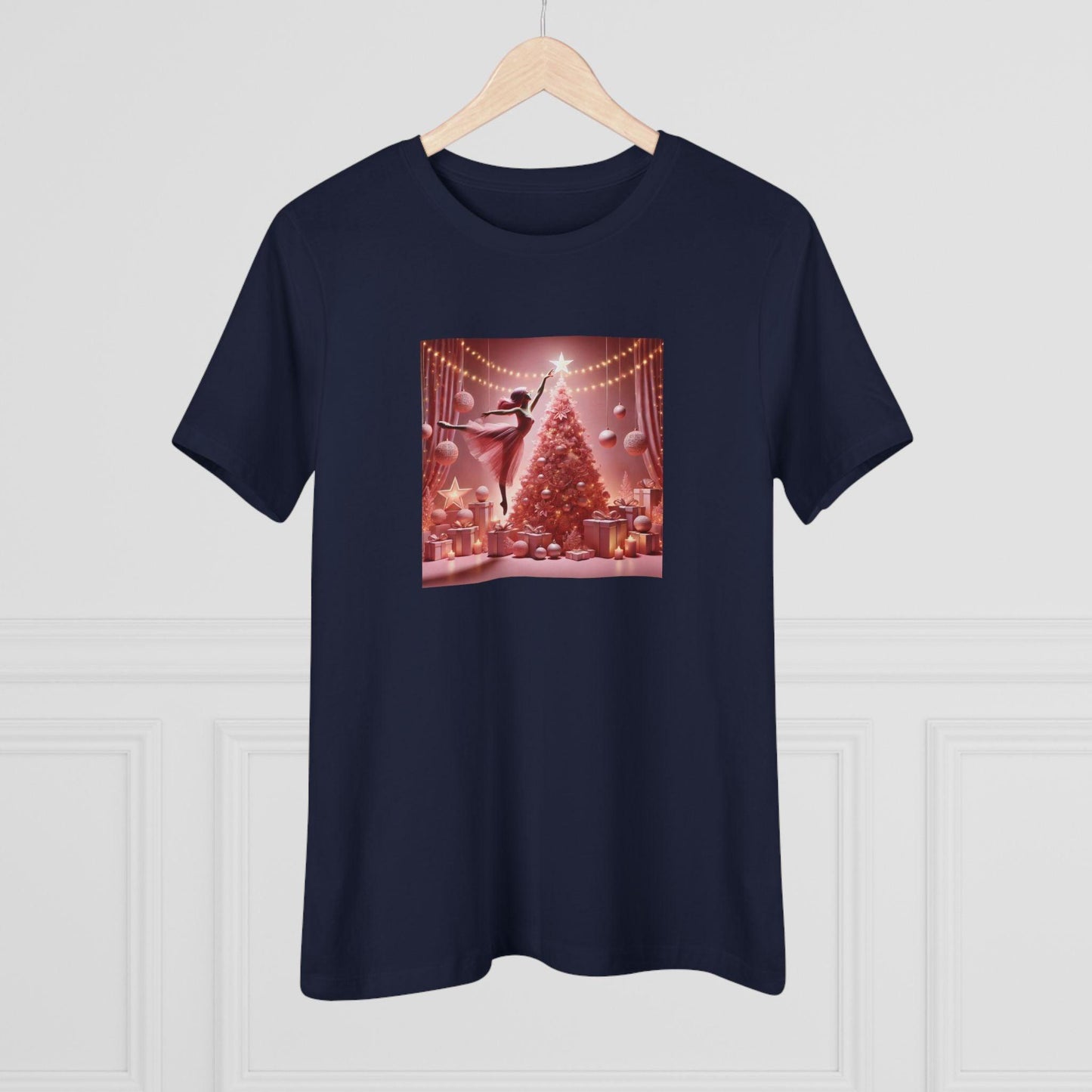 Pink Leap into the Holidays - Women's Softstyle Tee - Whippie's