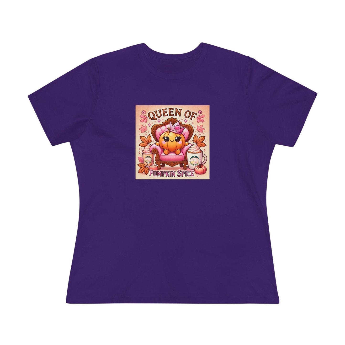 Queen of Pumpkin Spice - Women's Softstyle Tee - Whippie's