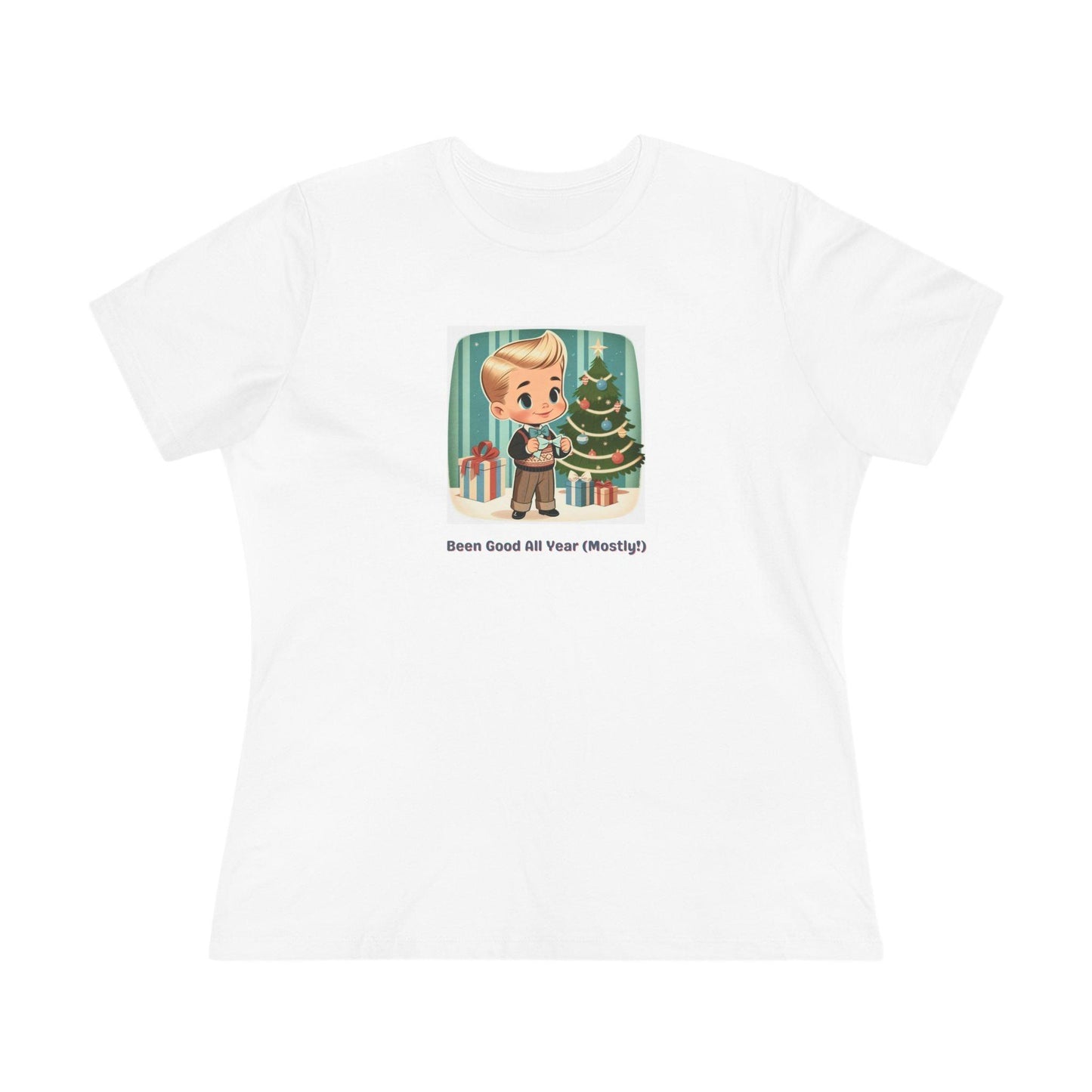 Been Good All Year (Mostly!) - Women's Softstyle Tee - Whippie's