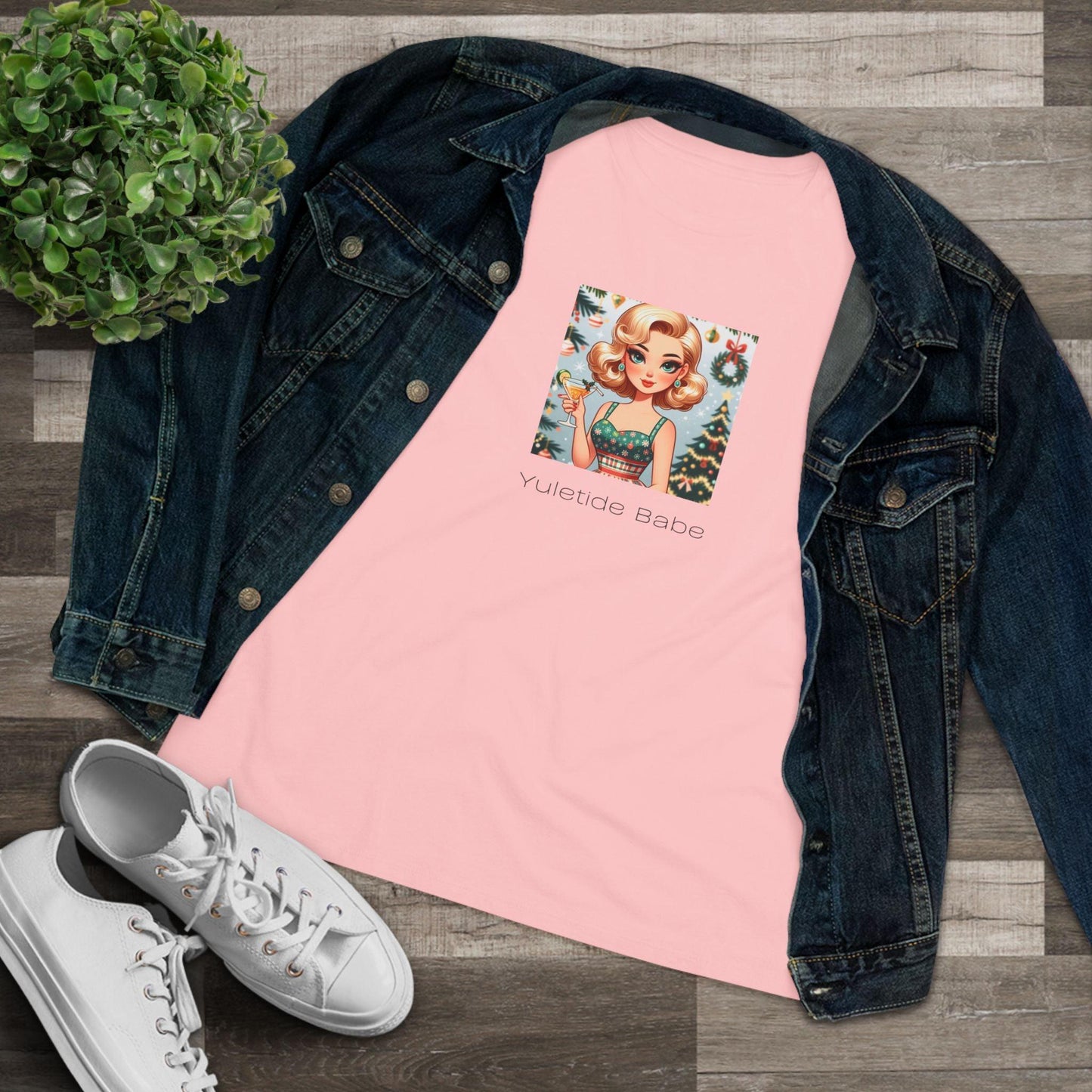 Yuletide Babe - Women's Softstyle Tee - Whippie's