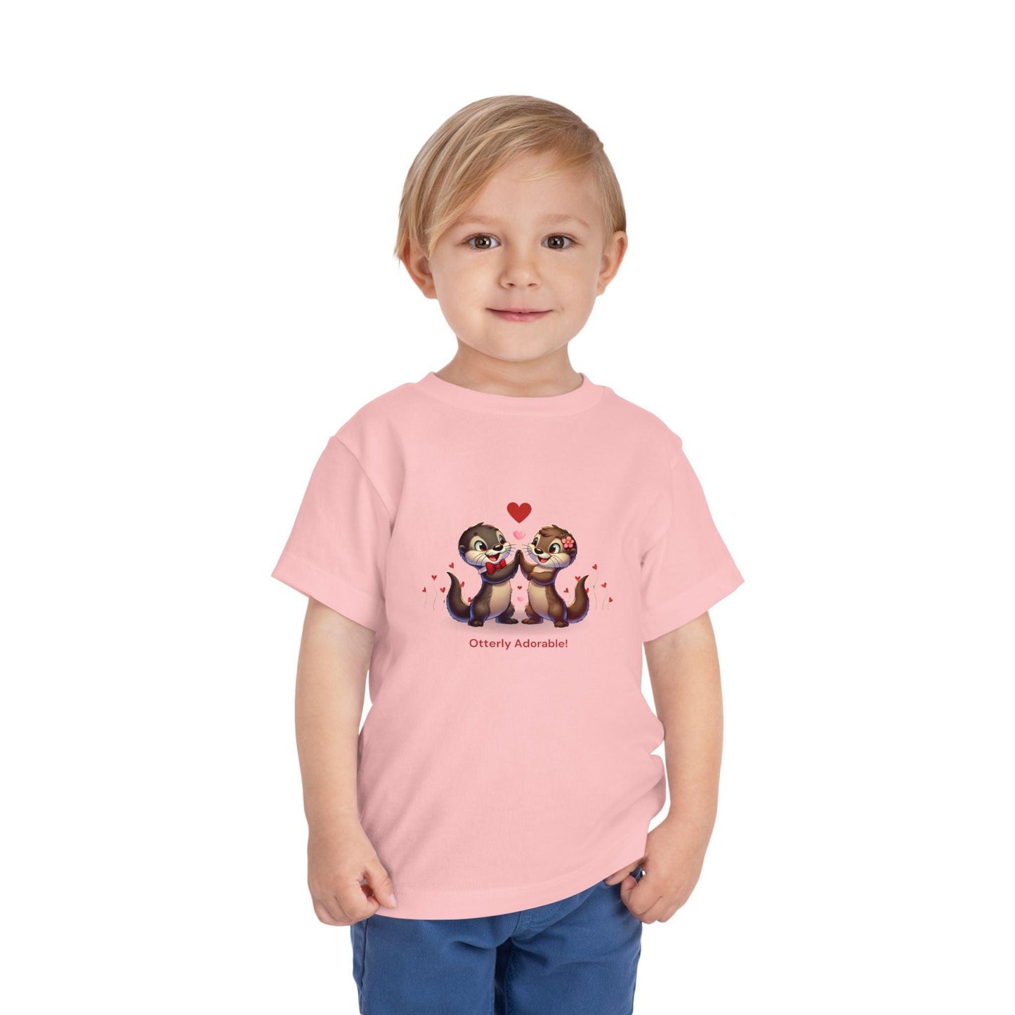 Otterly Adorable Toddler T-Shirt - Cuteness Overload! 💖🦦 - Whippie's