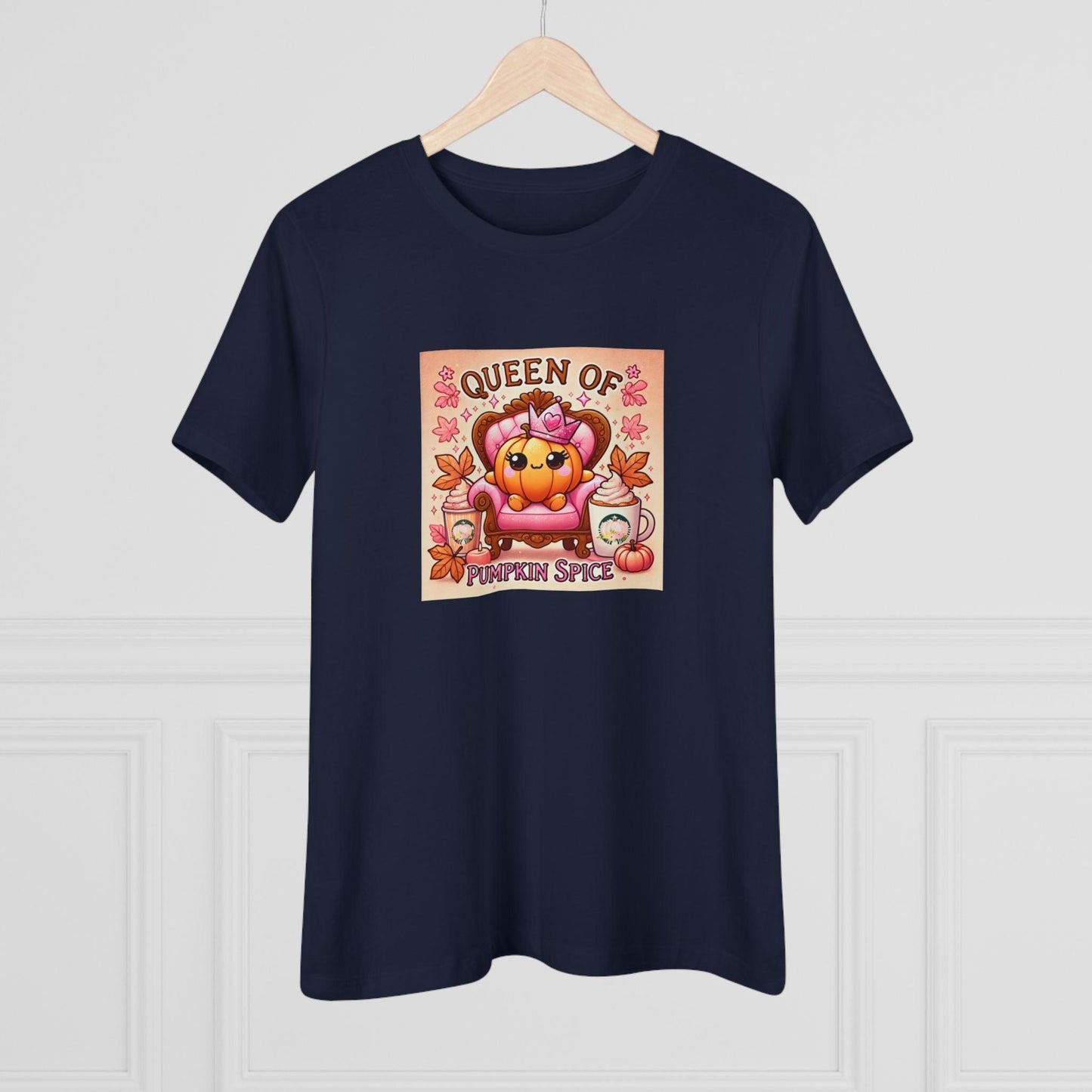 Queen of Pumpkin Spice - Women's Softstyle Tee - Whippie's