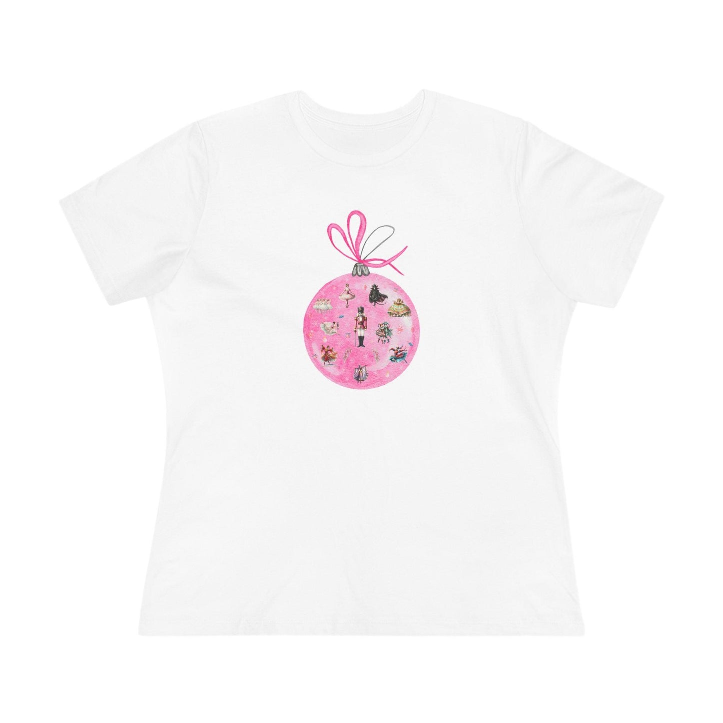 Nutcracker Ornament - A Whimsical Winter Wonderland! 🎄✨ Women's Softstyle Tee - Whippie's
