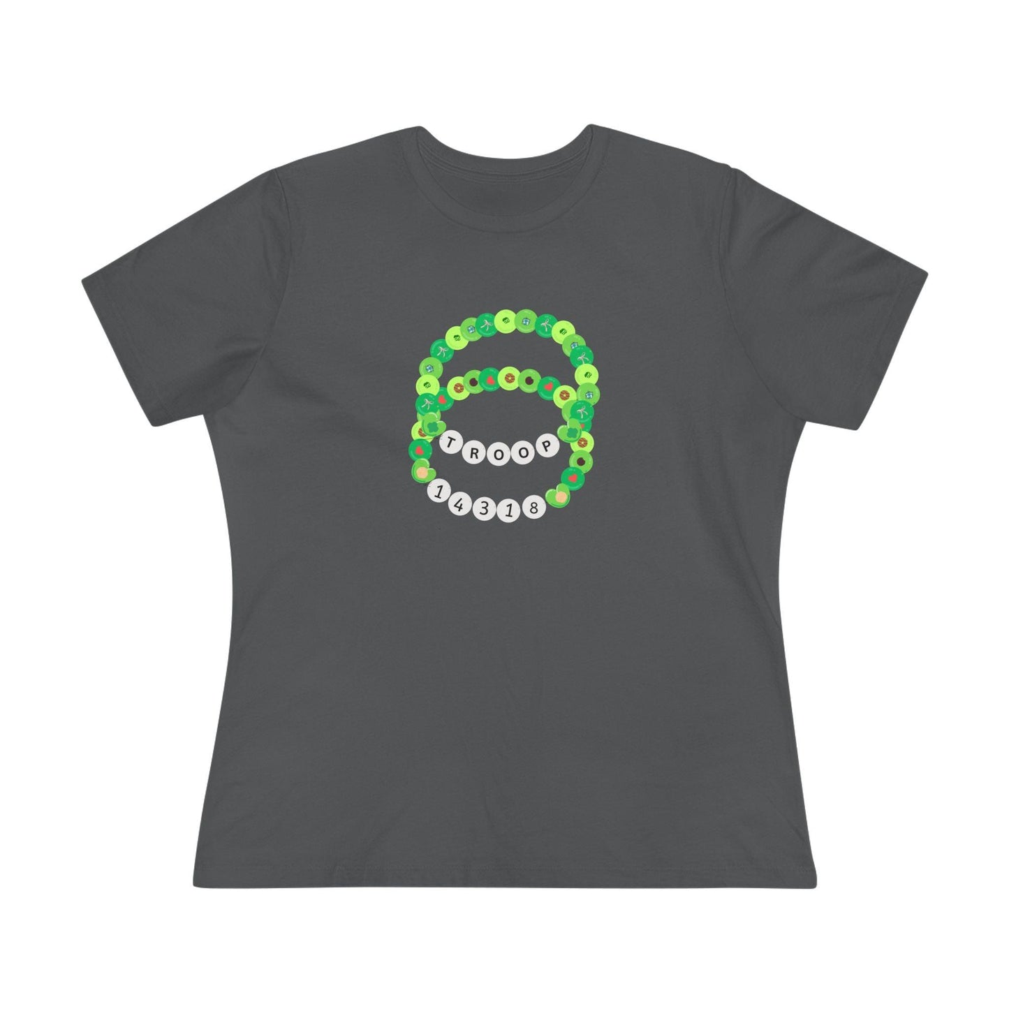 Girl Scout Troop Bracelet Tee - Women's - ✨ Show Your Troop Pride! ✨ - Whippie's
