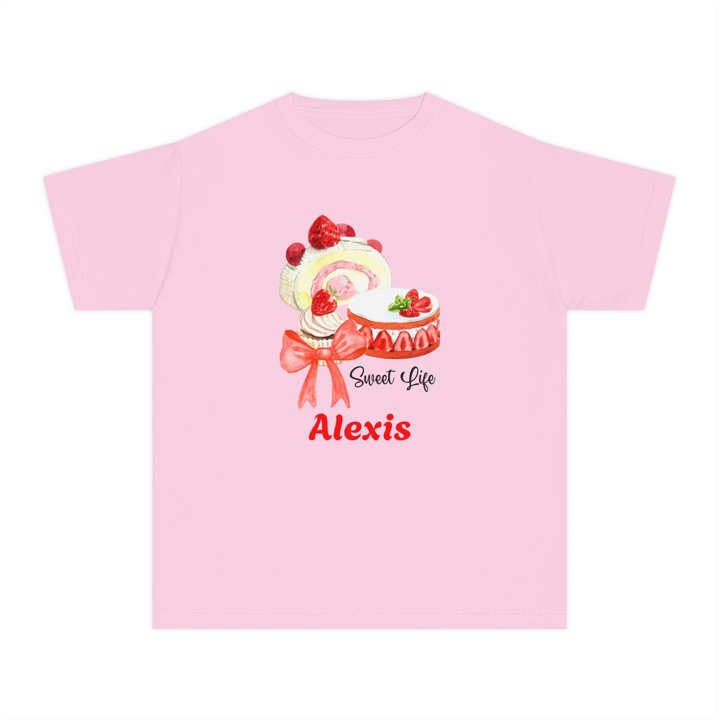 "Sweet Life" Youth Midweight Tee - Personalizable