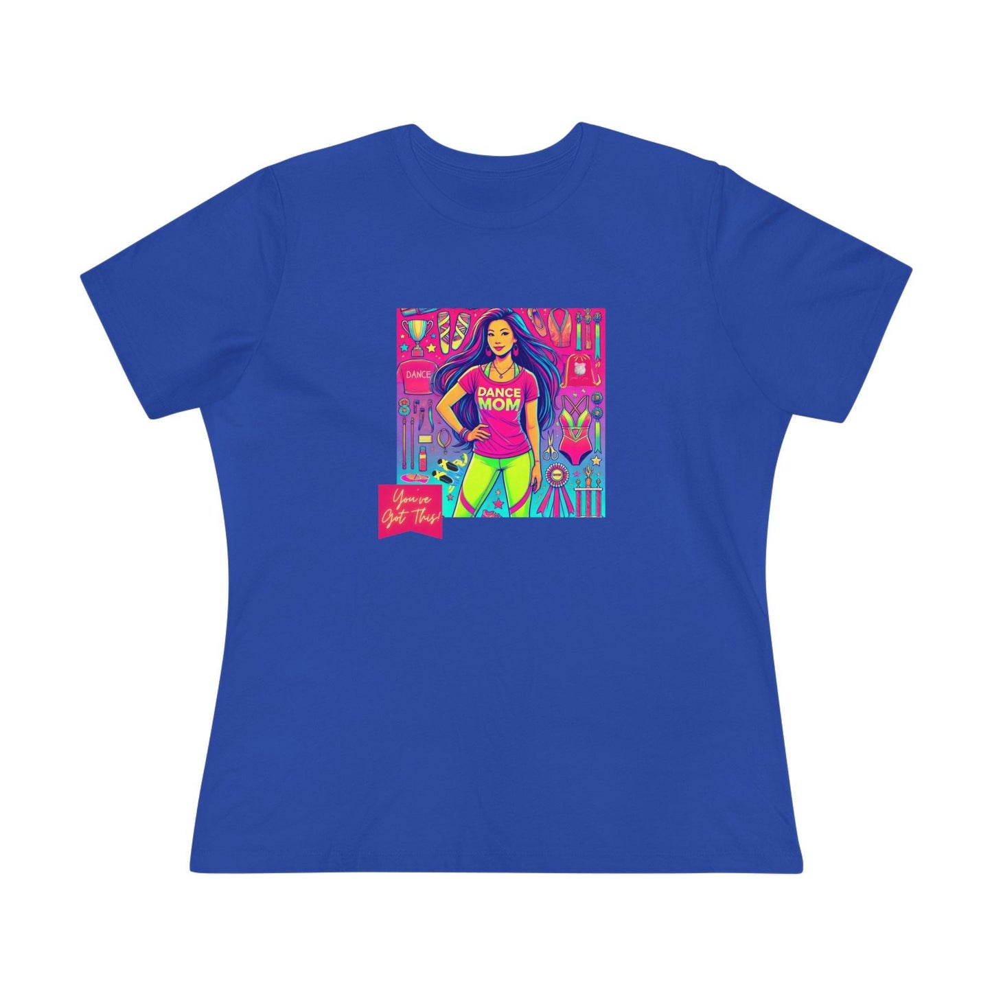 Dance Mom Magic (Asian Mom) - A Colorful Celebration 🌈 - Women's Softstyle Tee - Whippie's