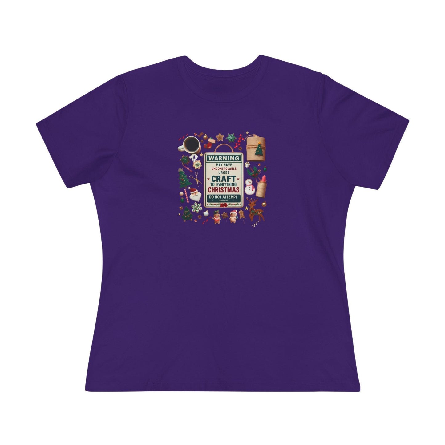 Warning: Uncontrollable Urge to Craft - Women's Softstyle Tee - Whippie's