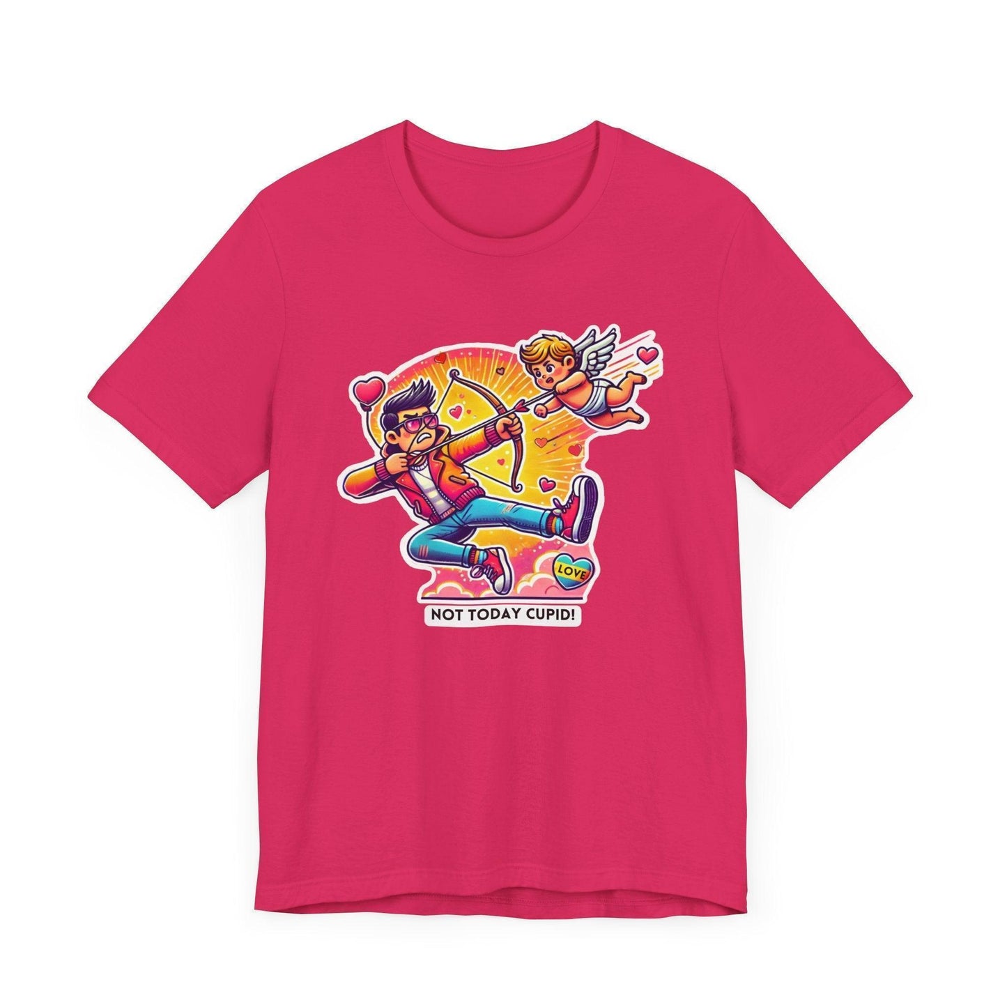 ๐น Cupid Begone! ๐น Unisex Jersey Tee โจ Love on your own terms! - Whippie's