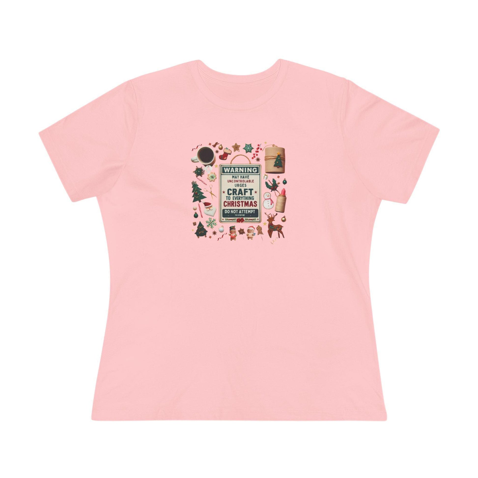 Warning: Uncontrollable Urge to Craft - Women's Softstyle Tee - Whippie's