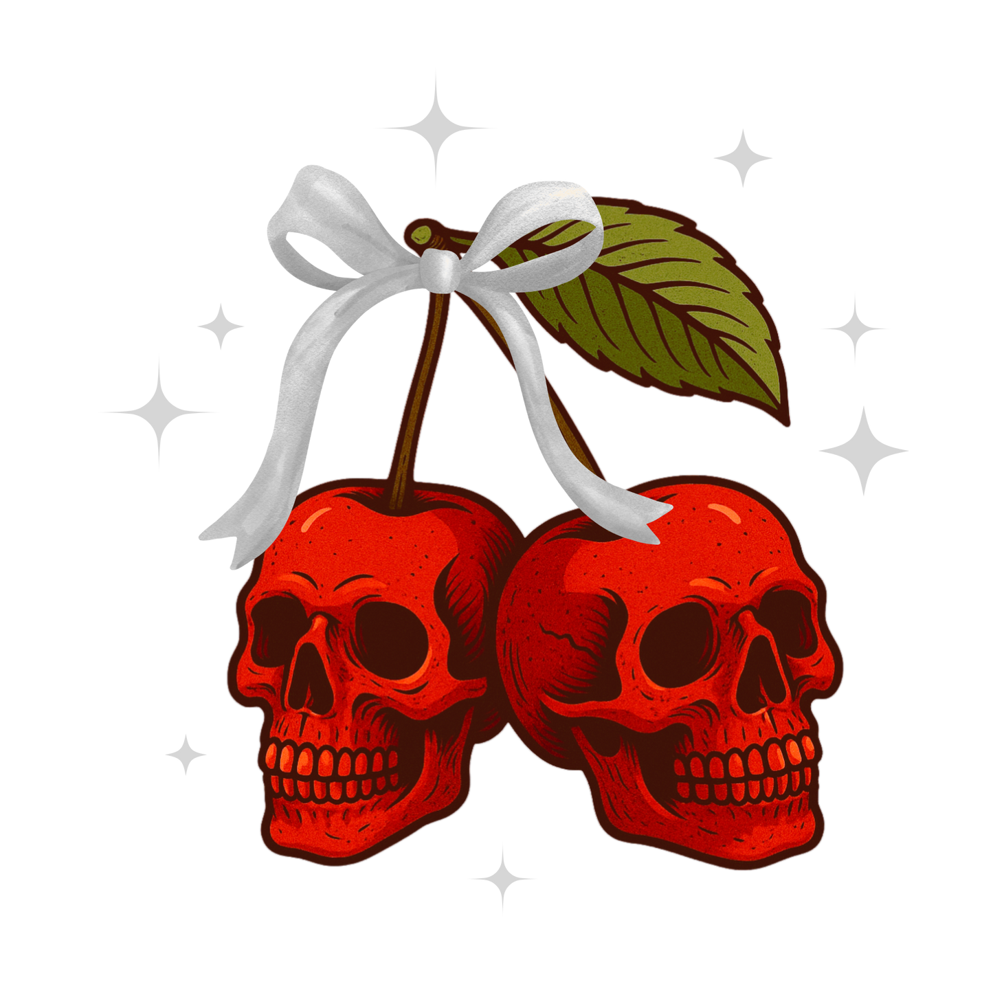 Cherry Skulls Convention Tote - Spooky & Sweet!