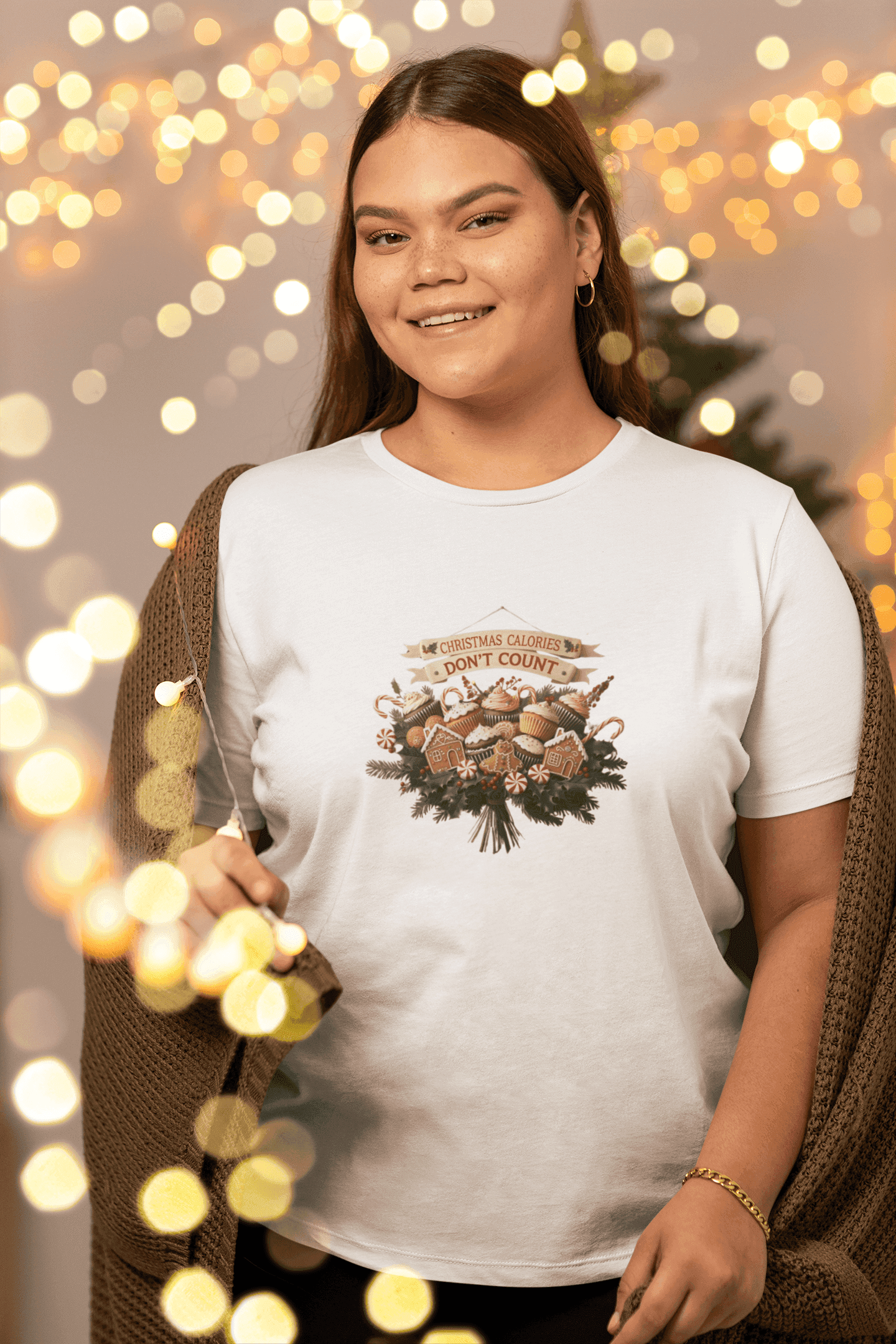 Christmas Calories Don't Count 🎅🎄 - Unisex Softstyle T-Shirt 🍪🎁 - Whippie's
