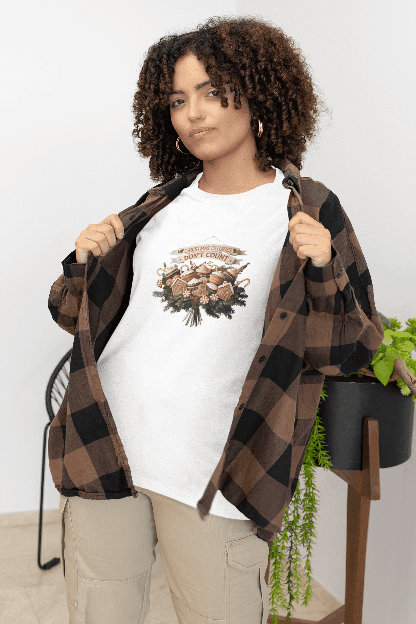 Christmas Calories Don't Count 🎅🎄 - Unisex Softstyle T-Shirt 🍪🎁 - Whippie's