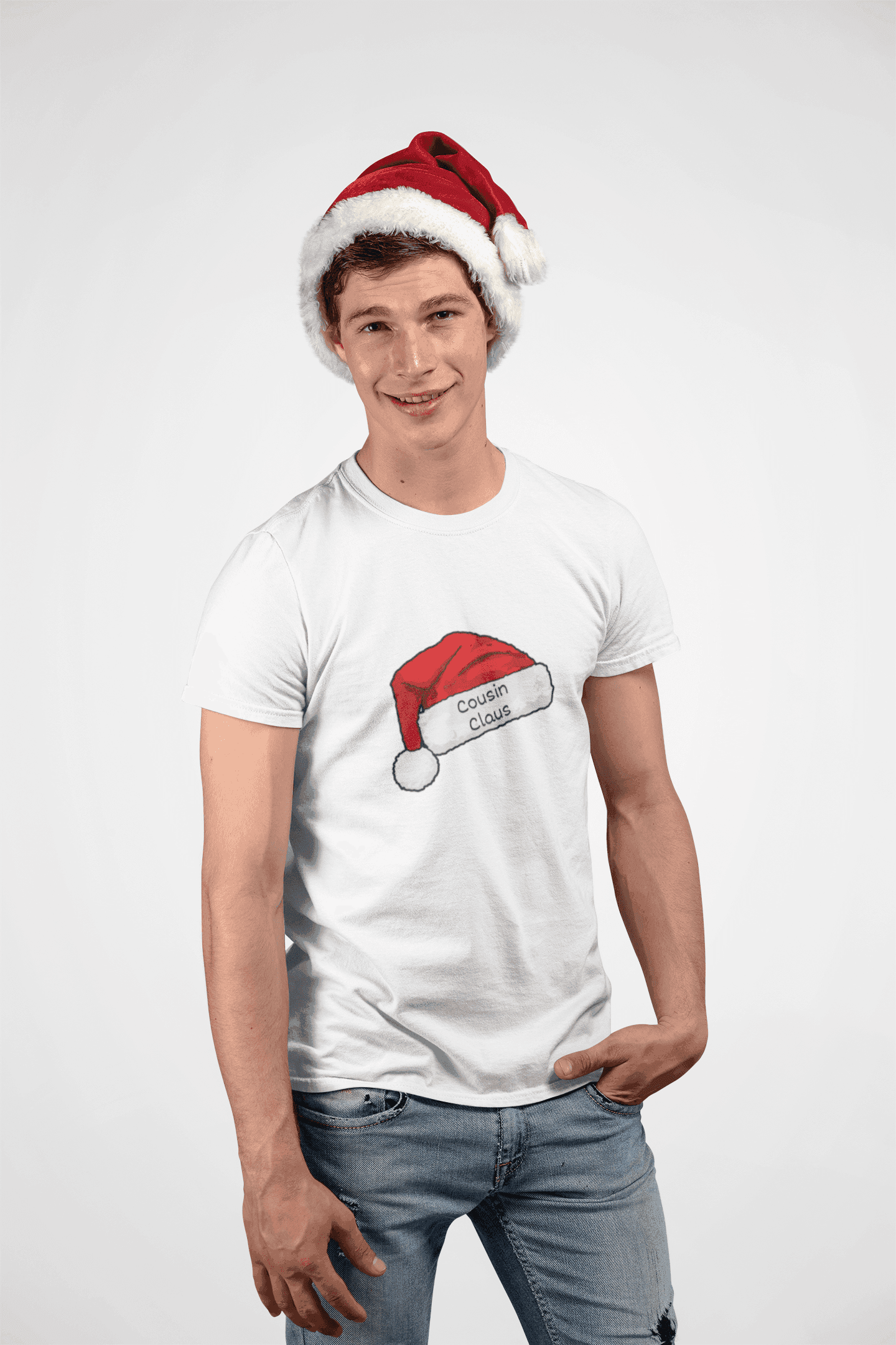 Cousin Claus: The Coolest Santa in Town ๐
- Unisex Softstyle T-shirt - Whippie's