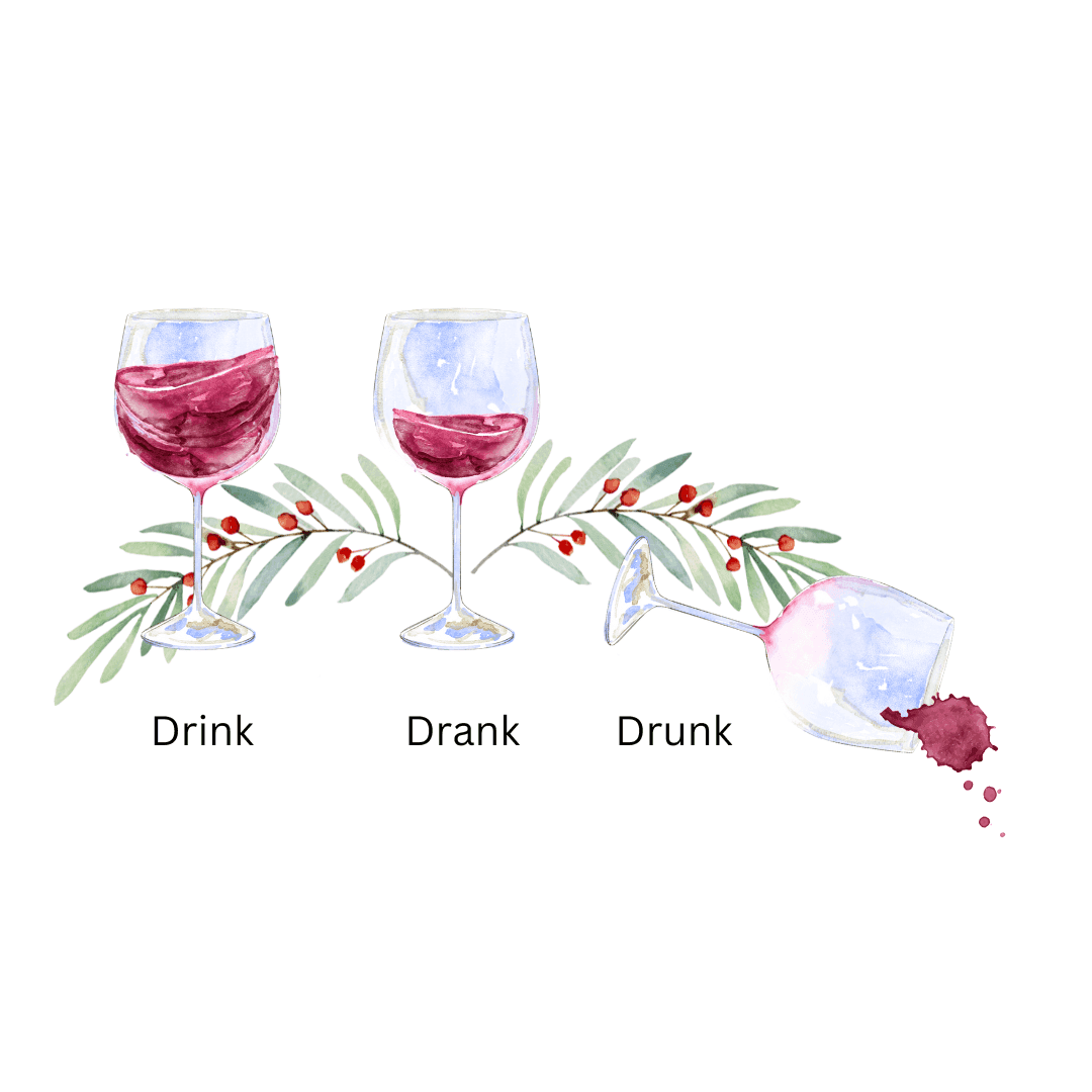 Drink Drank Drunk 🍷🍷🍷 - Holiday Edition - Unisex Softstyle T-shirt - Whippie's