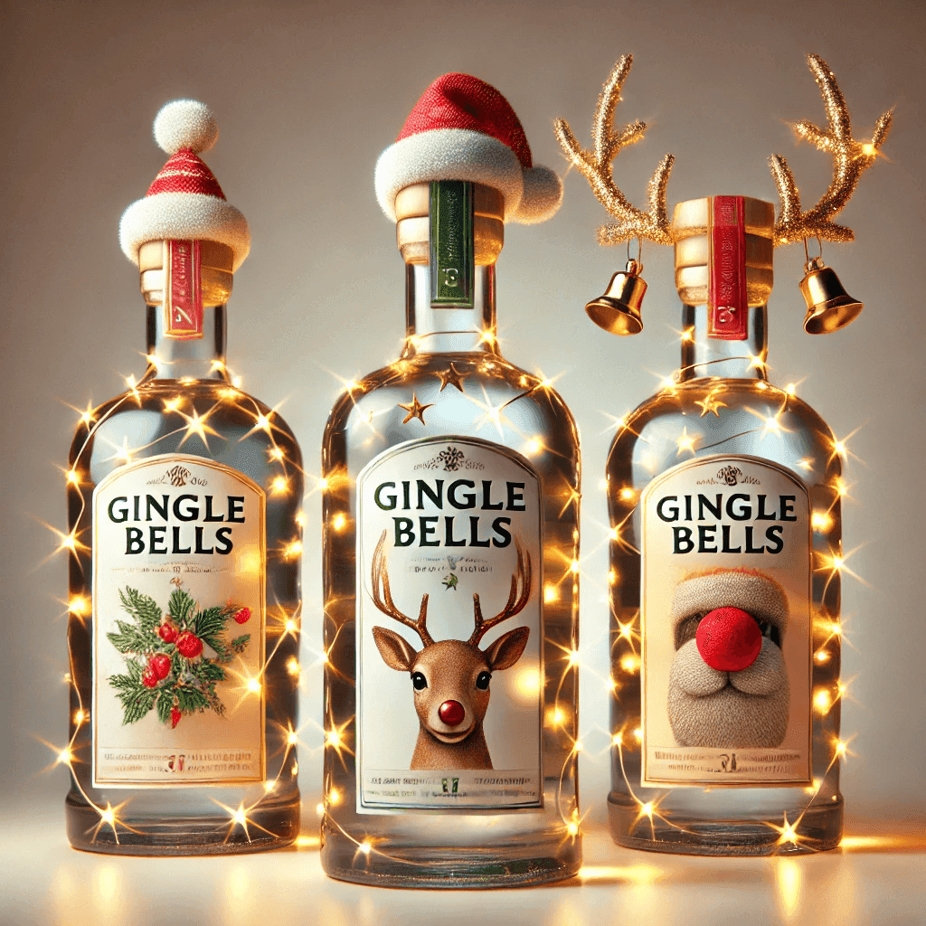 GINgle Bells! 🎄🎅🍸 - Unisex Softstyle T-shirt - Whippie's