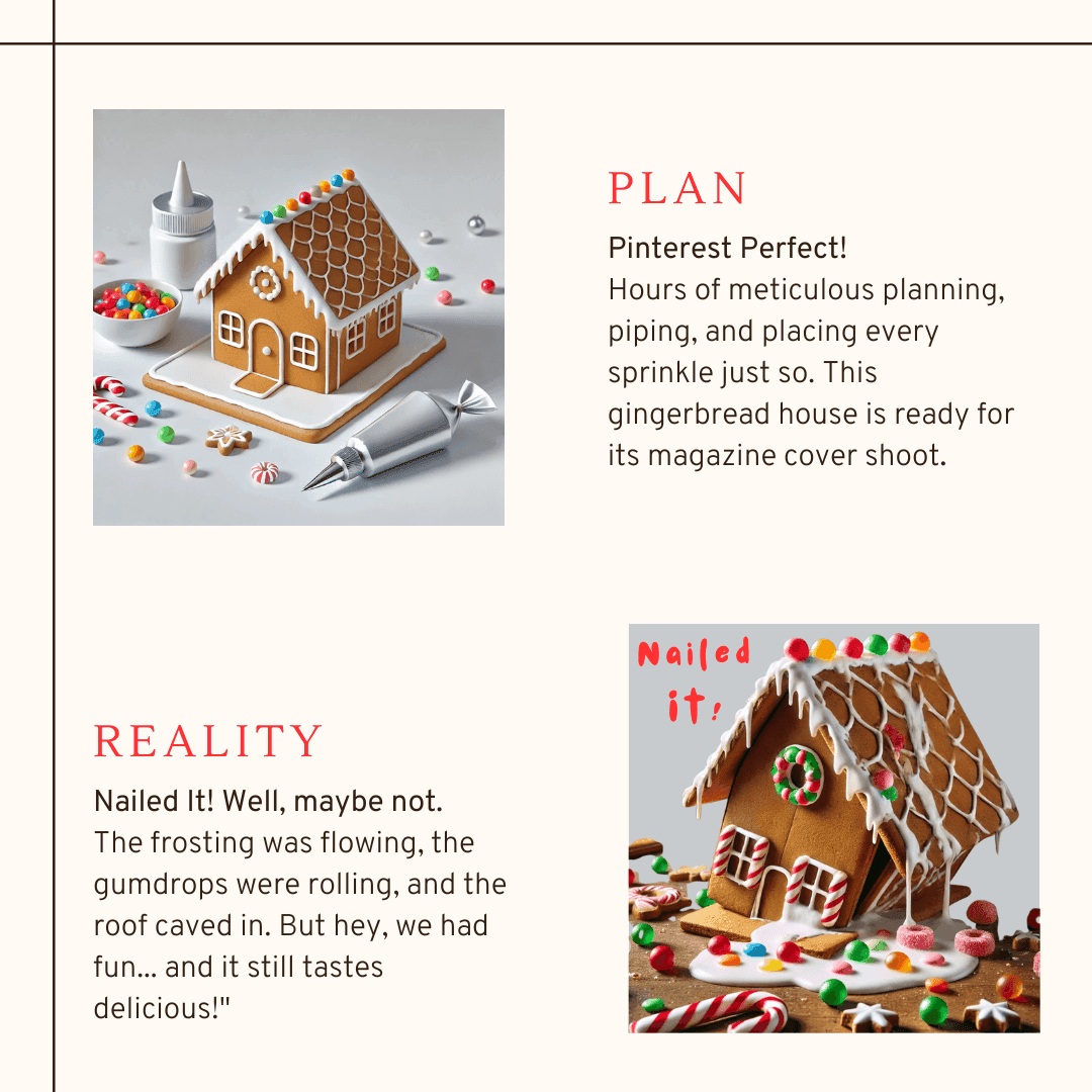 Nailed It! - Gingerbread House - Unisex T-Shirt - Whippie's