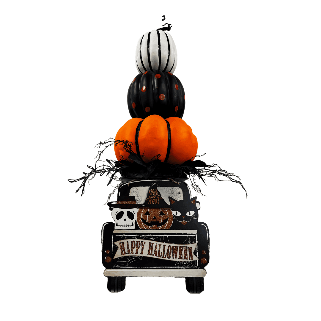 Happy Halloween! 🎃👻💀 Truckin' Treats in Style! - Unisex Softstyle T-shirt - Whippie's