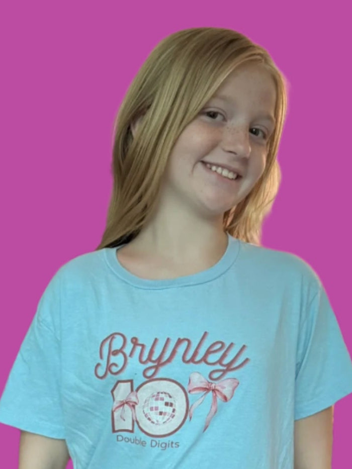 Shine Bright: Birthday Youth Tee - Personalizable - Whippie's
