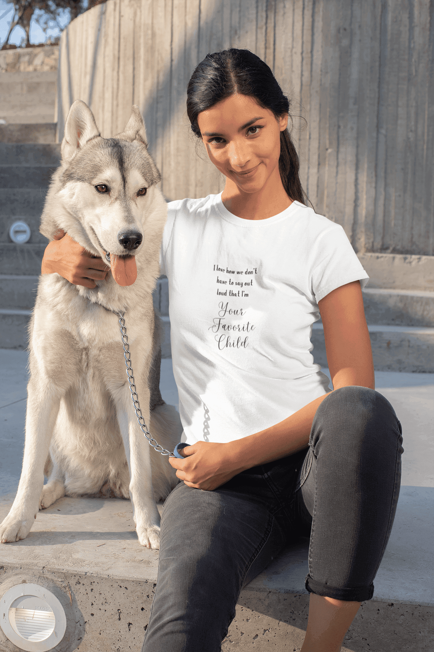 I Love How We Don't Have to Say Out Loud That I'm Your Favorite Child 🤫 - Unisex Softstyle T-Shirt 👕 - Whippie's