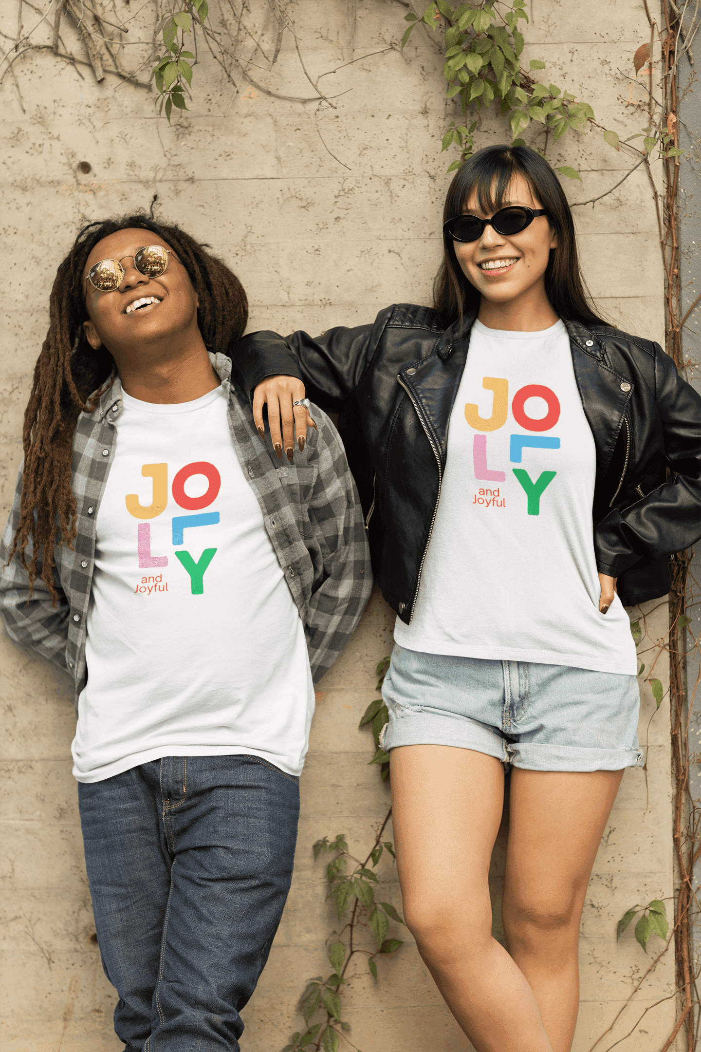 Jolly & Joyful: A Christmas Explosion of Cheer 🎄🎉- Unisex Softstyle T-shirt - Whippie's