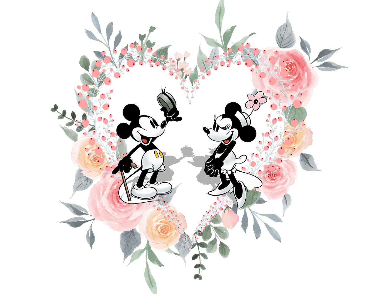 Steamboat Willie - Love - Crop Top - Whippie's