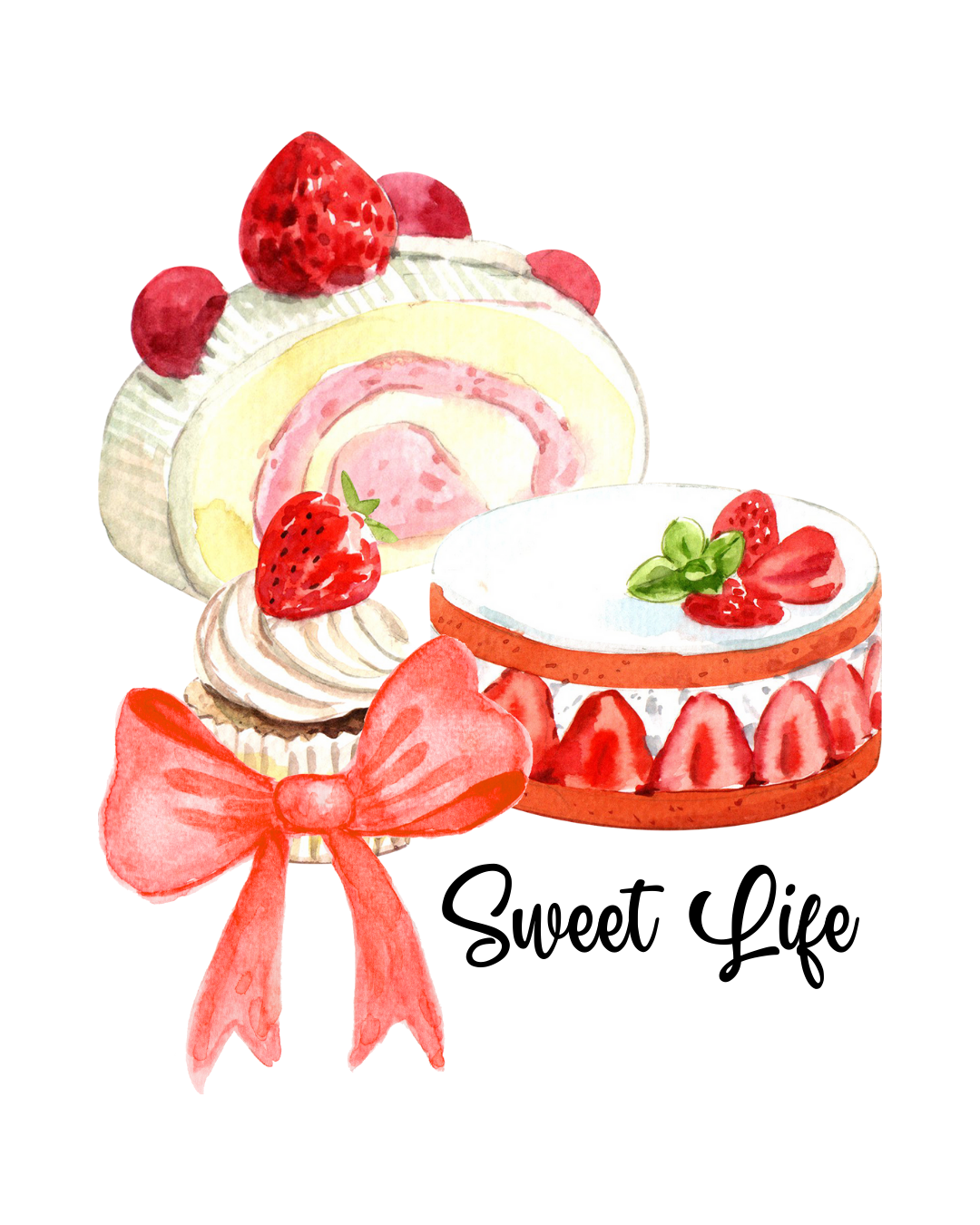"Sweet Life" Youth Midweight Tee - Personalizable