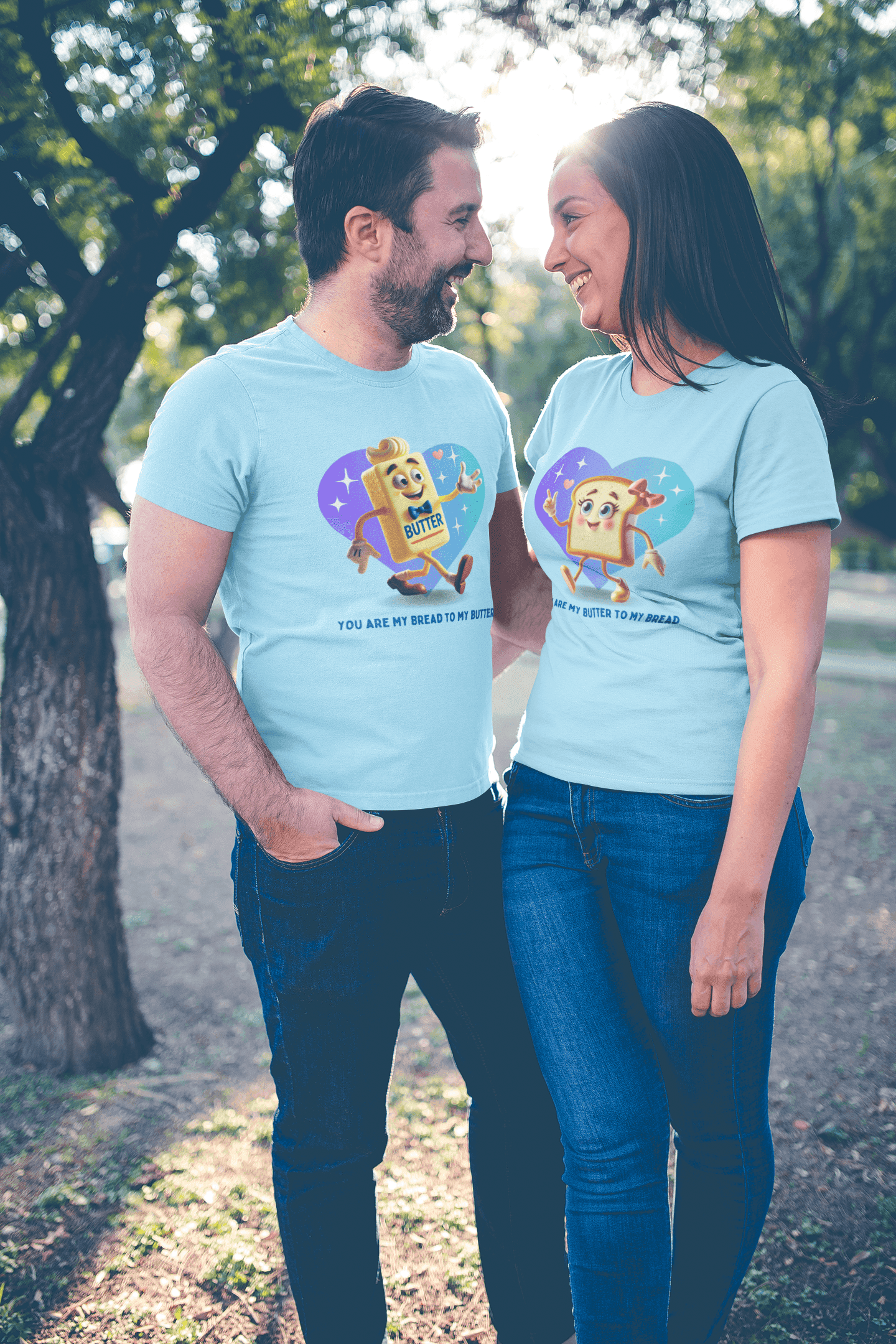 Bread and Butter Couple's T-Shirt Bundle - Whippie's