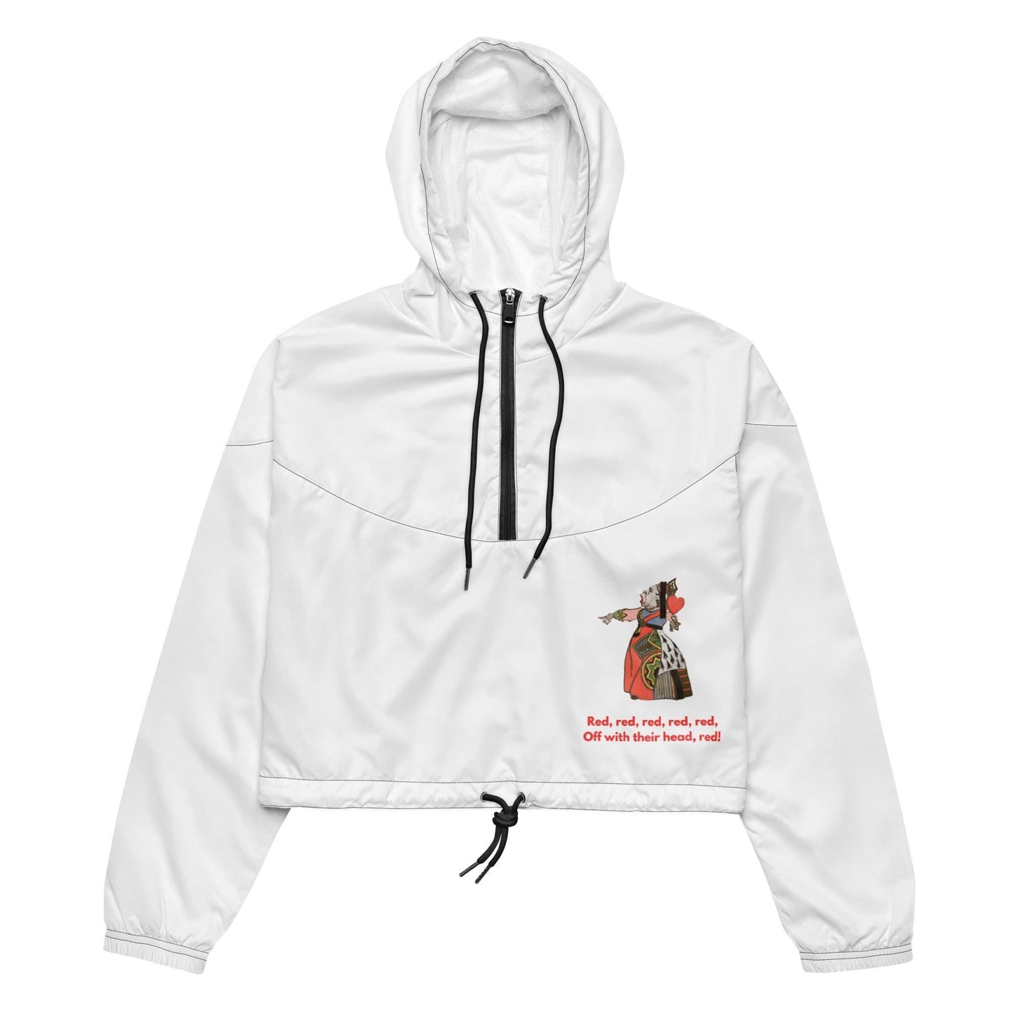 Alice in Wonderland - Off With Their Head - Cropped Windbreaker - Whippie's