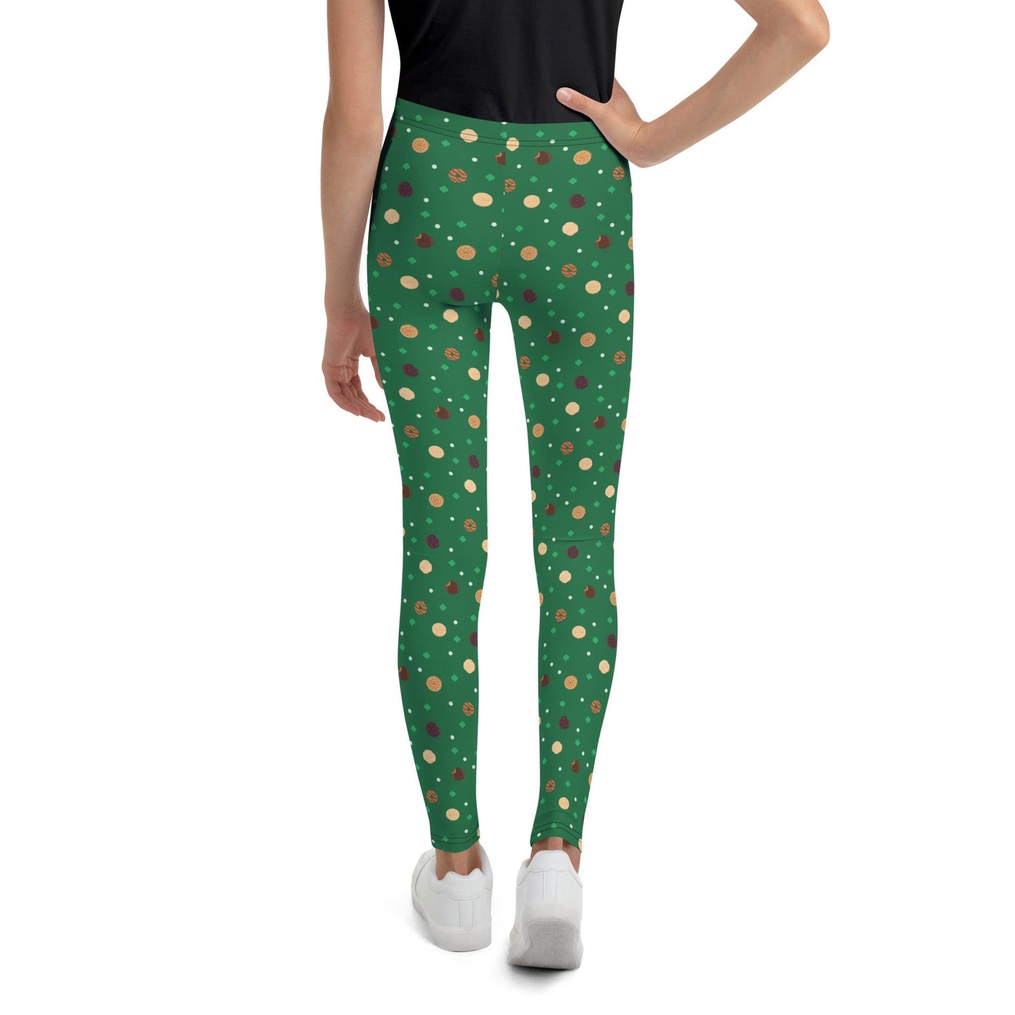 Girl Scout Cookie Youth Leggings - 🍪 Fuel Your Adventures with Sweet Style! 🍪 - Whippie's