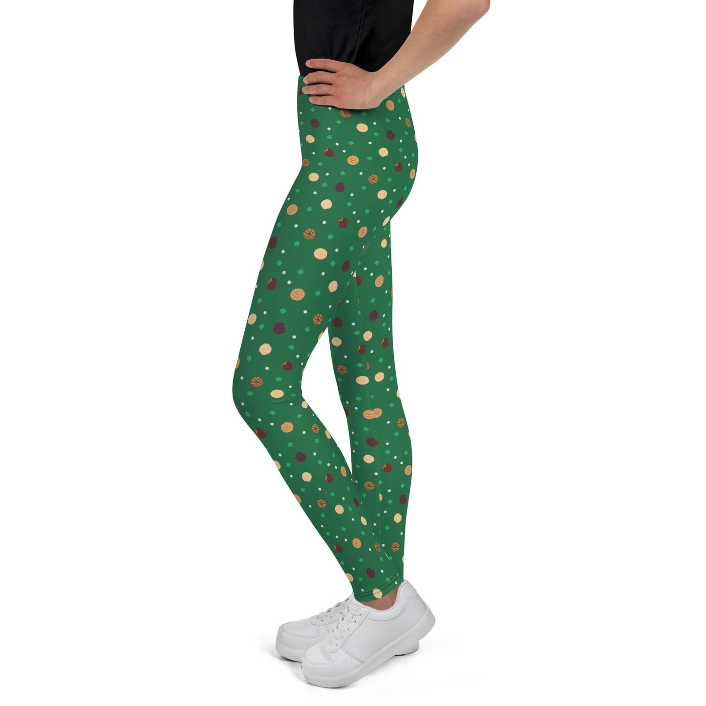 Girl Scout Cookie Youth Leggings - 🍪 Fuel Your Adventures with Sweet Style! 🍪 - Whippie's