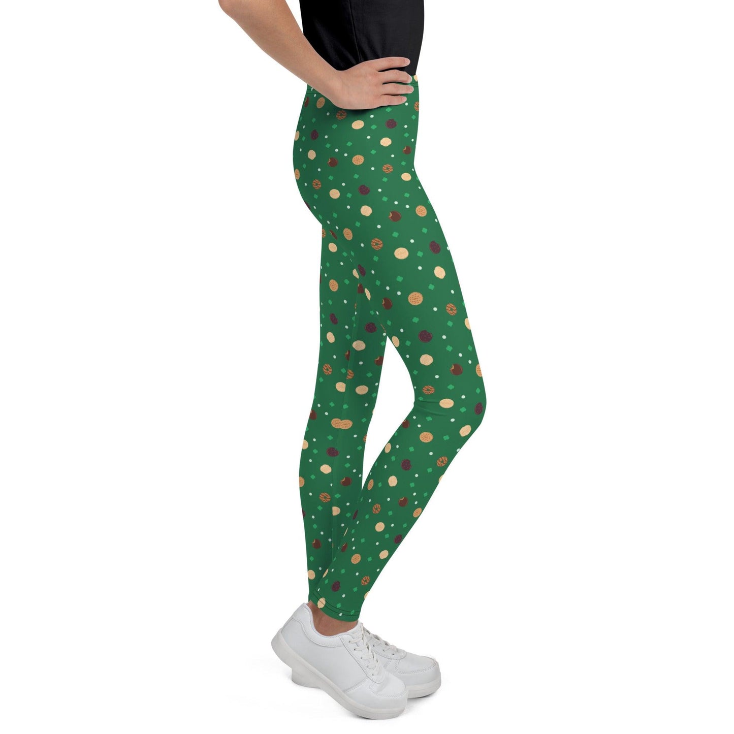 Girl Scout Cookie Youth Leggings - 🍪 Fuel Your Adventures with Sweet Style! 🍪 - Whippie's