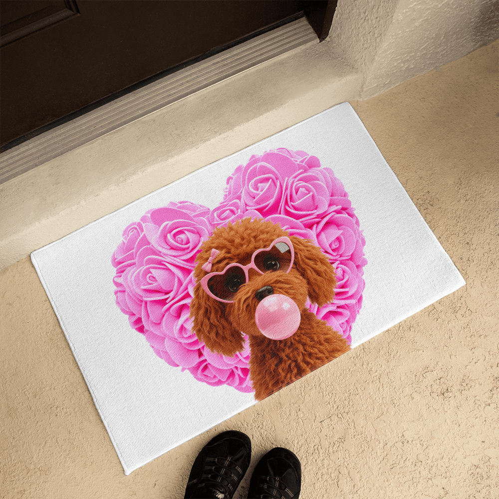 Doodle Love Welcome Mat - π Cuteness Overload! Welcome Home! π - Whippie's