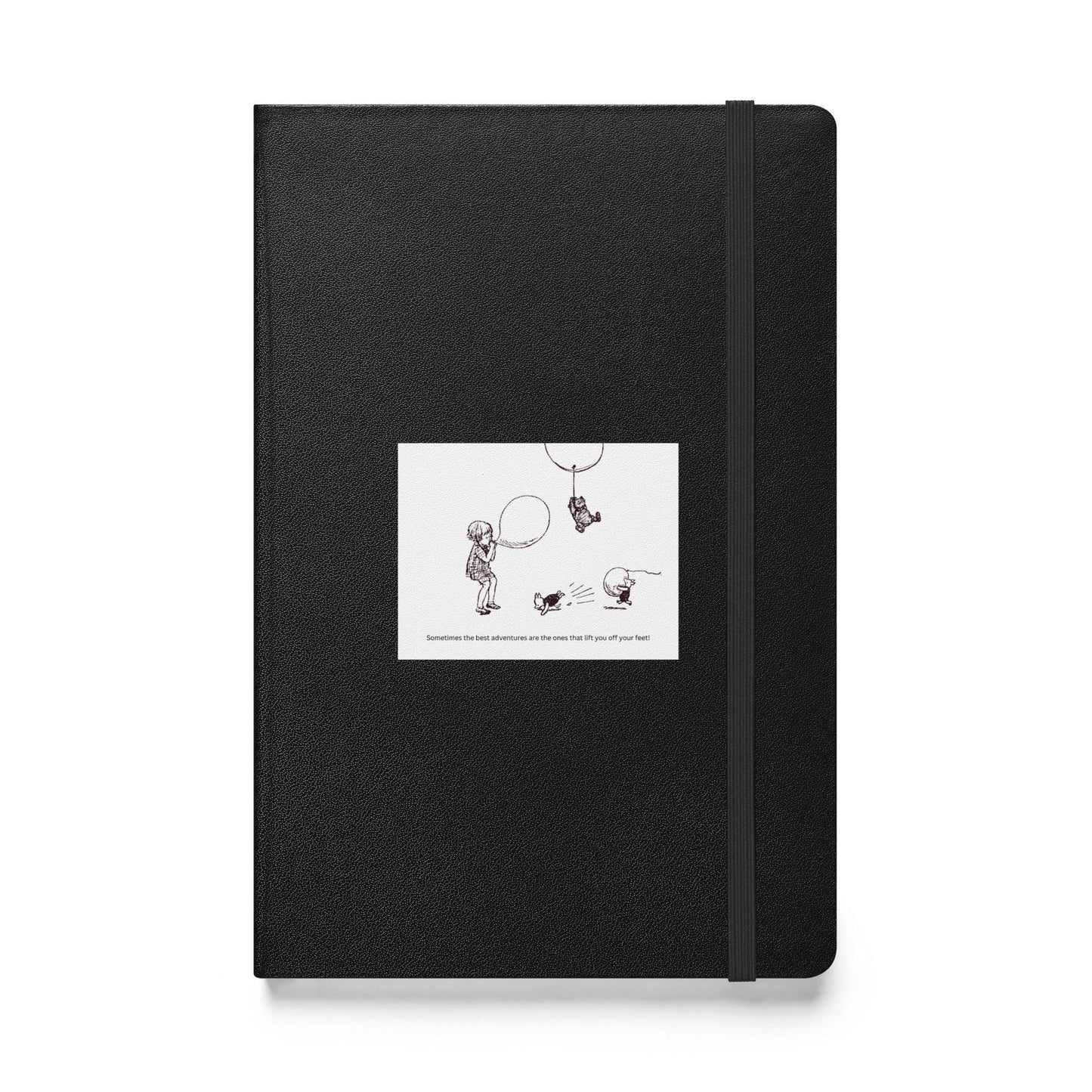 Classic Pooh - Balloons - Hardcover Notebook - Whippie's