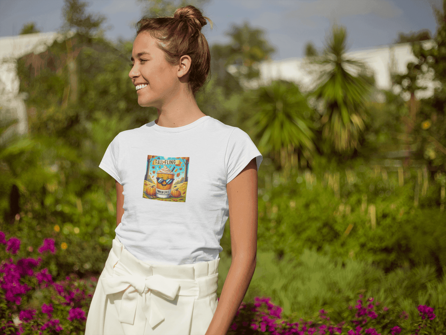 My Fall Fling: Pumpkin Spice - Women's Softstyle Tee - Whippie's