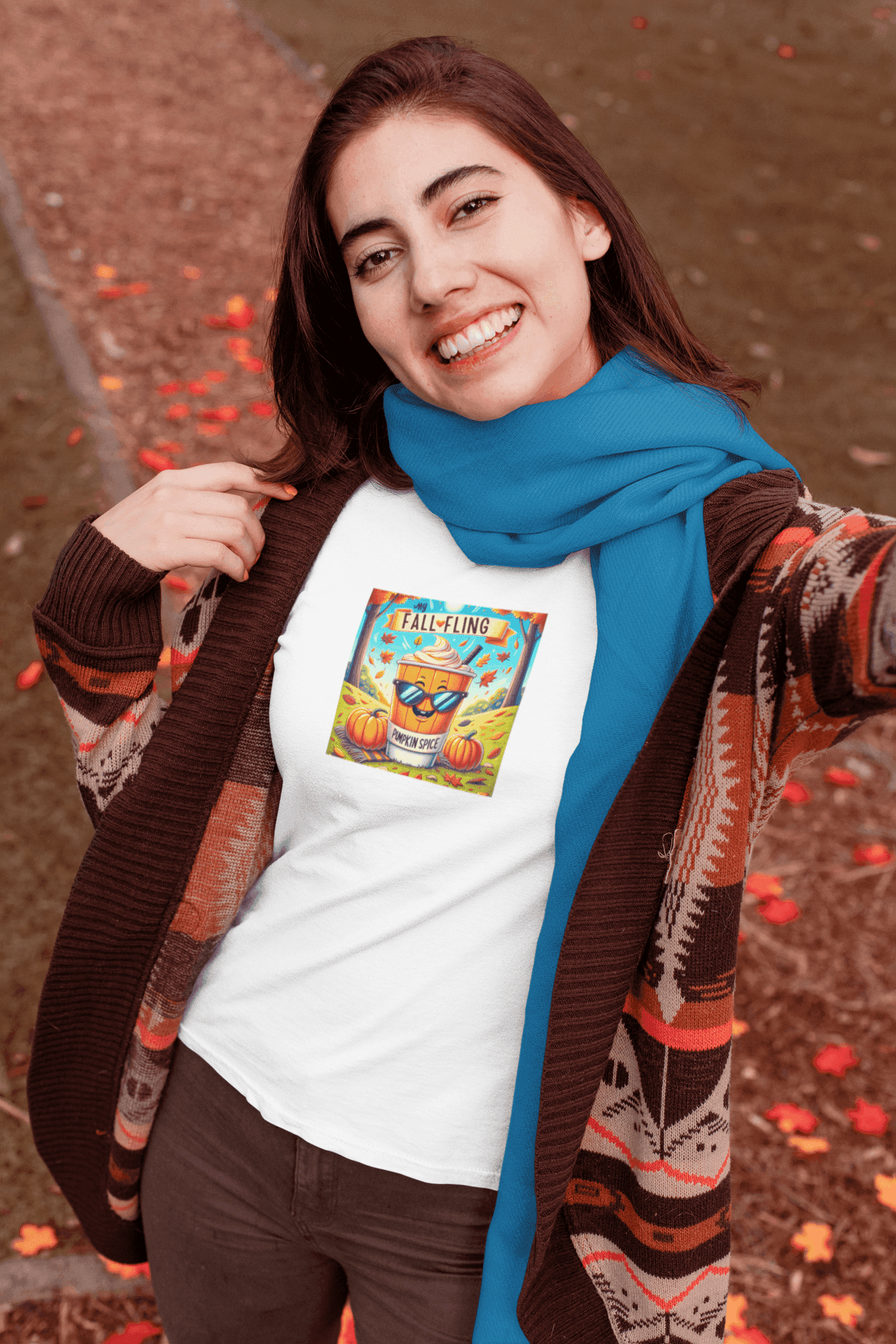 My Fall Fling: Pumpkin Spice - Women's Softstyle Tee - Whippie's