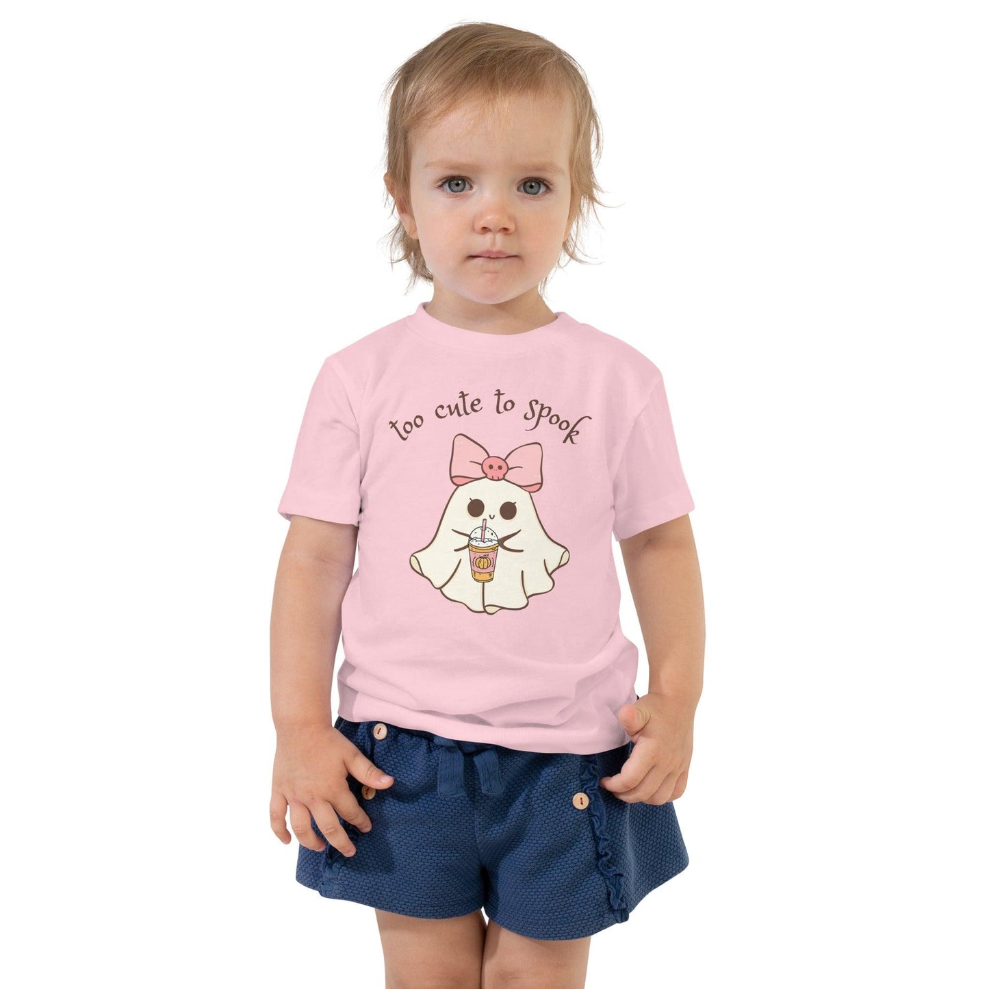 Too Cute to Spook Toddler T-Shirt - 👻💖 Boo-tiful and Spook-tacular! 💖👻 - Whippie's