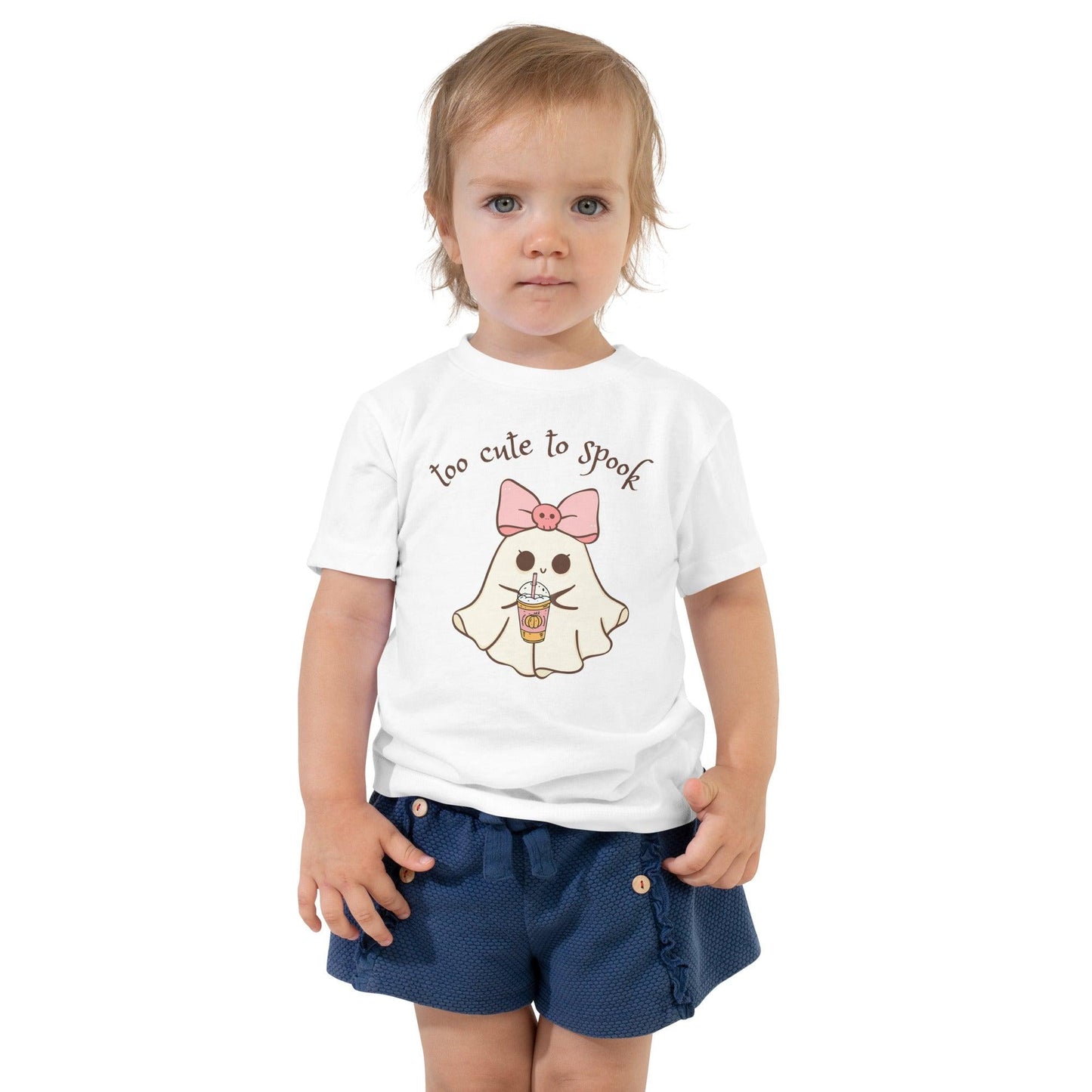 Too Cute to Spook Toddler T-Shirt - 👻💖 Boo-tiful and Spook-tacular! 💖👻 - Whippie's