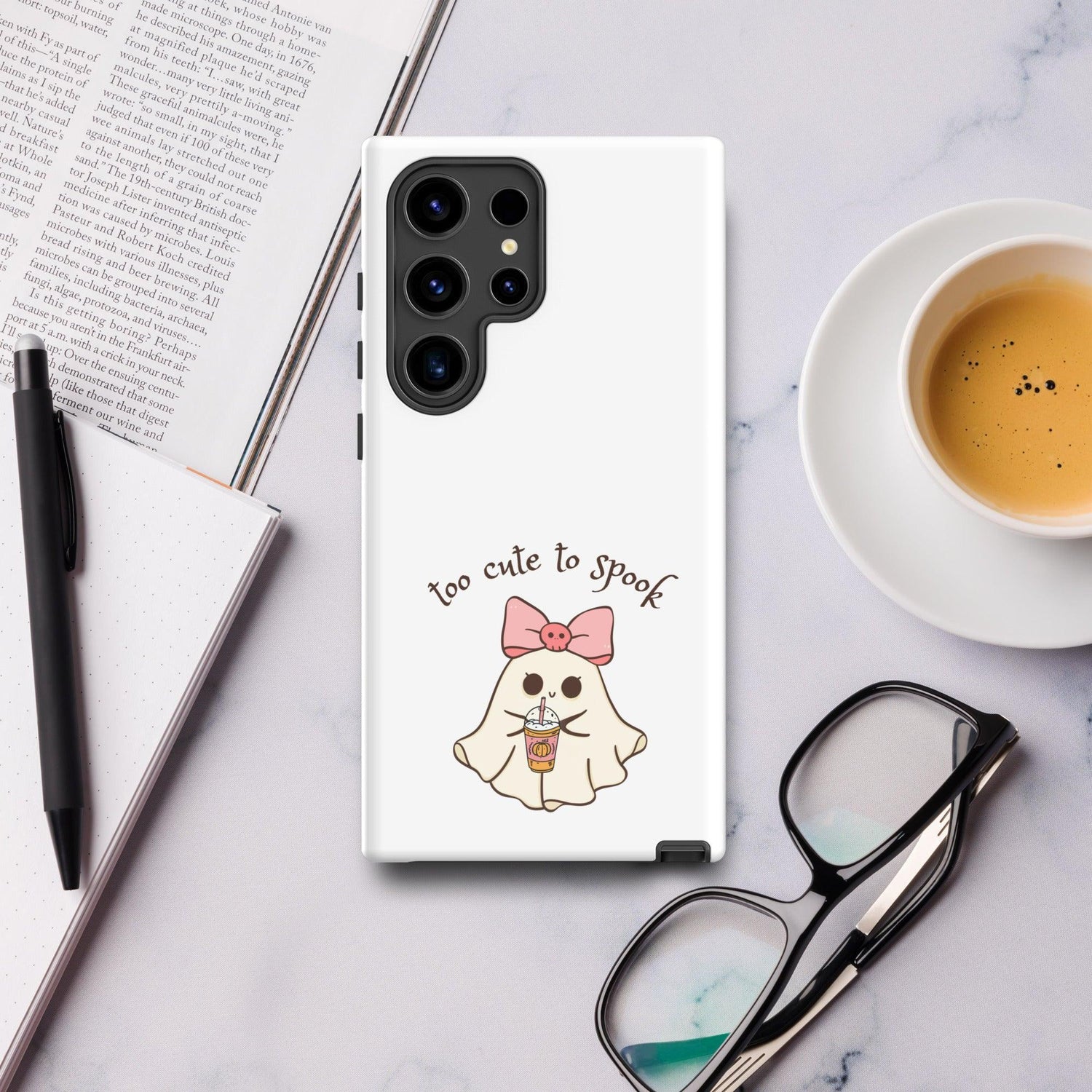 Too Cute to Spook Samsung Tough case for Samsungยฎ - ๐ป๐ Protect Your Phone with Spooky Cuteness! ๐๐ป - Whippie's