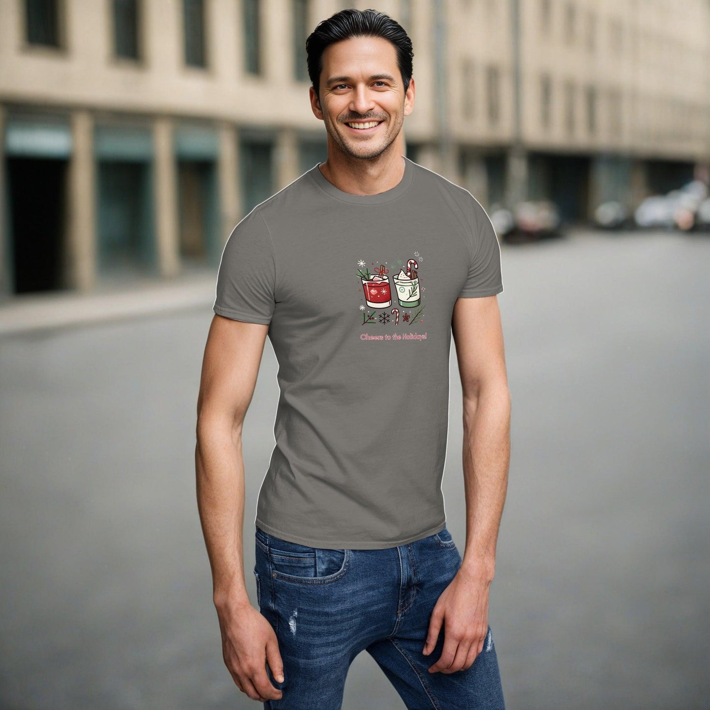 Cheers to the Holidays! Unisex T-Shirt - Whippie's