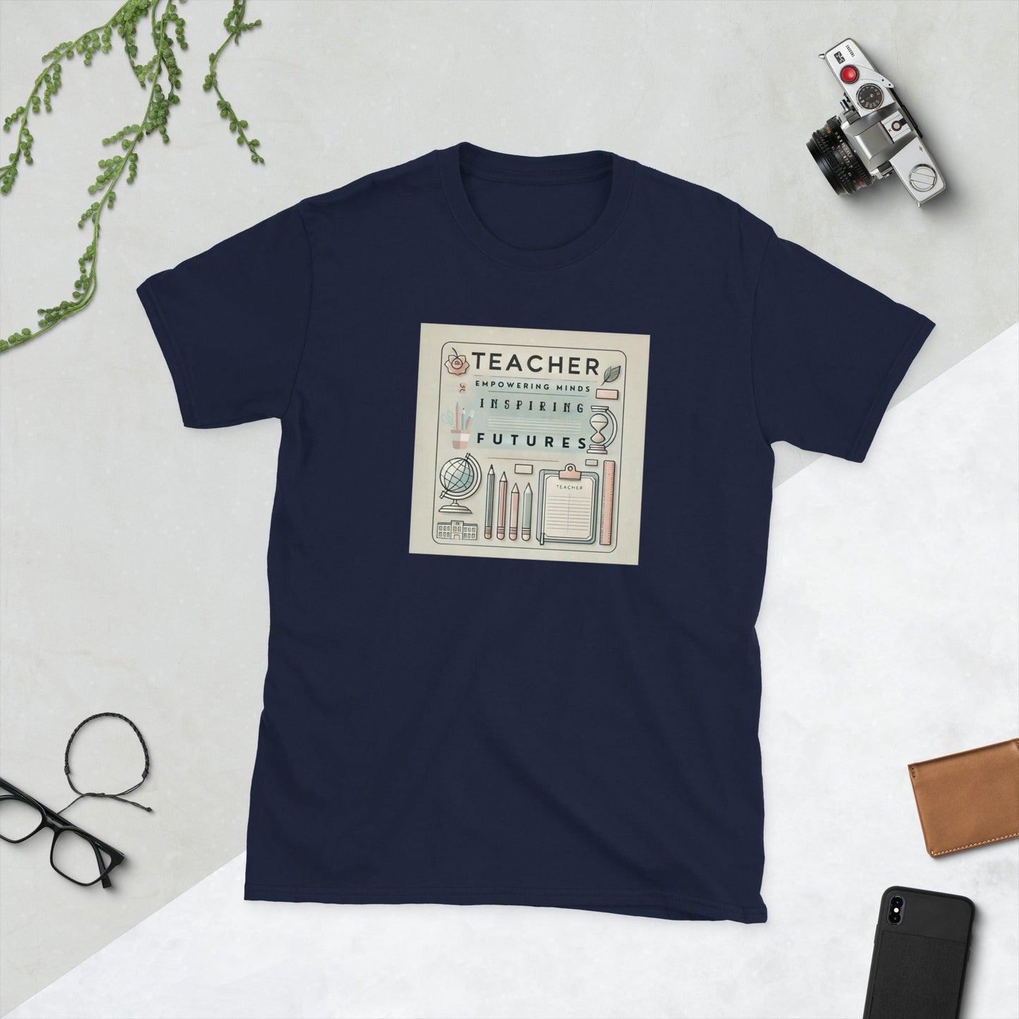 Teacher, Empowering Minds, Inspiring Futures - Unisex T-Shirt - Whippie's