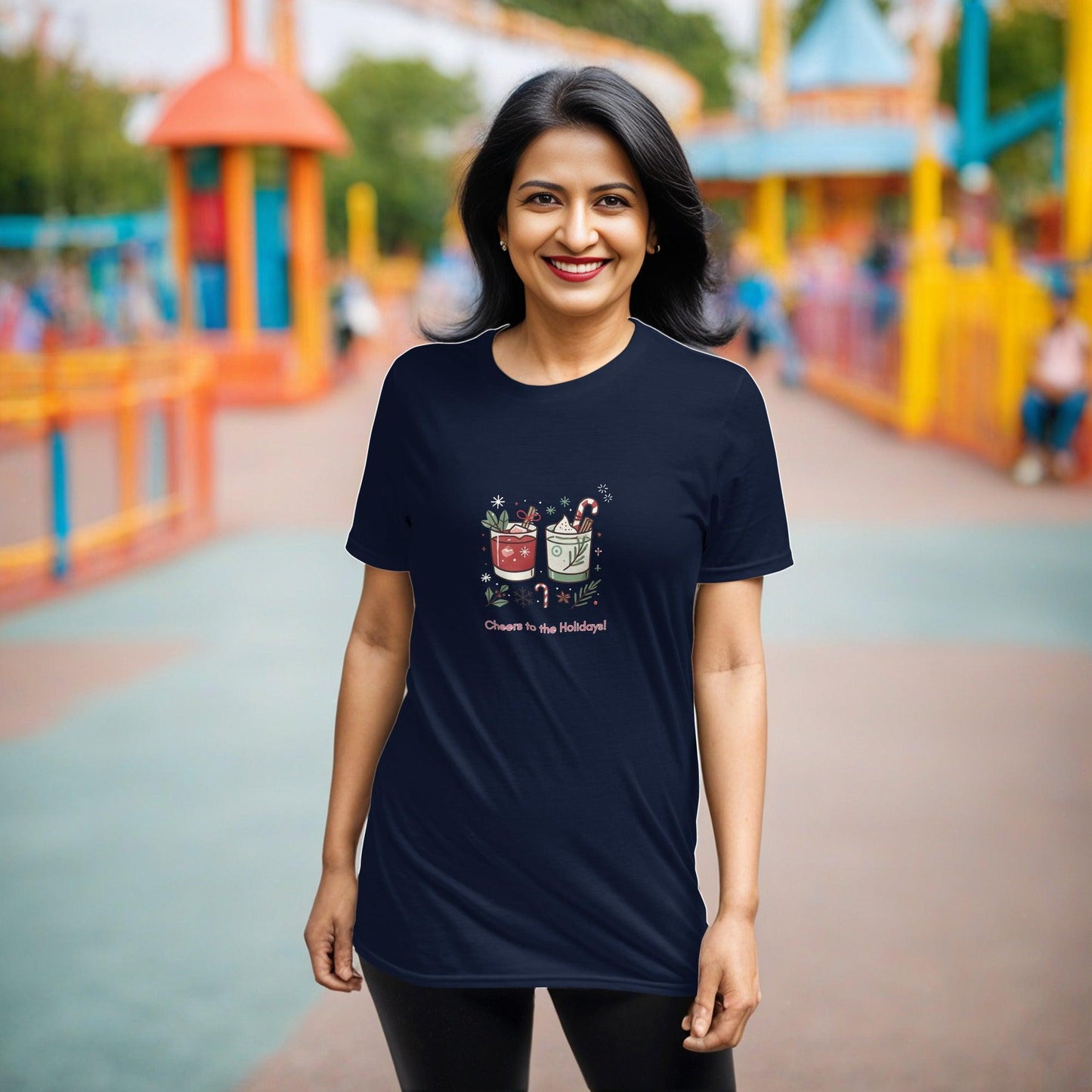 Cheers to the Holidays! Unisex T-Shirt - Whippie's