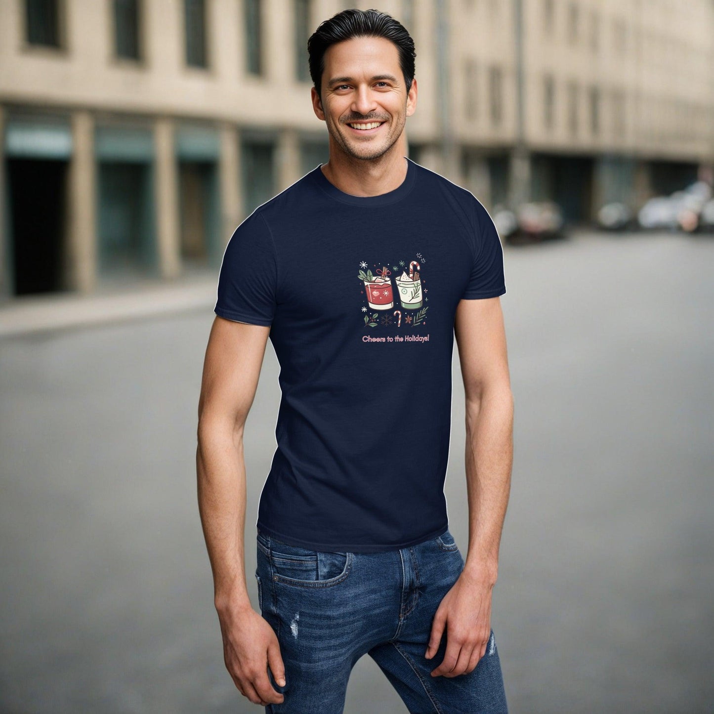 Cheers to the Holidays! Unisex T-Shirt - Whippie's