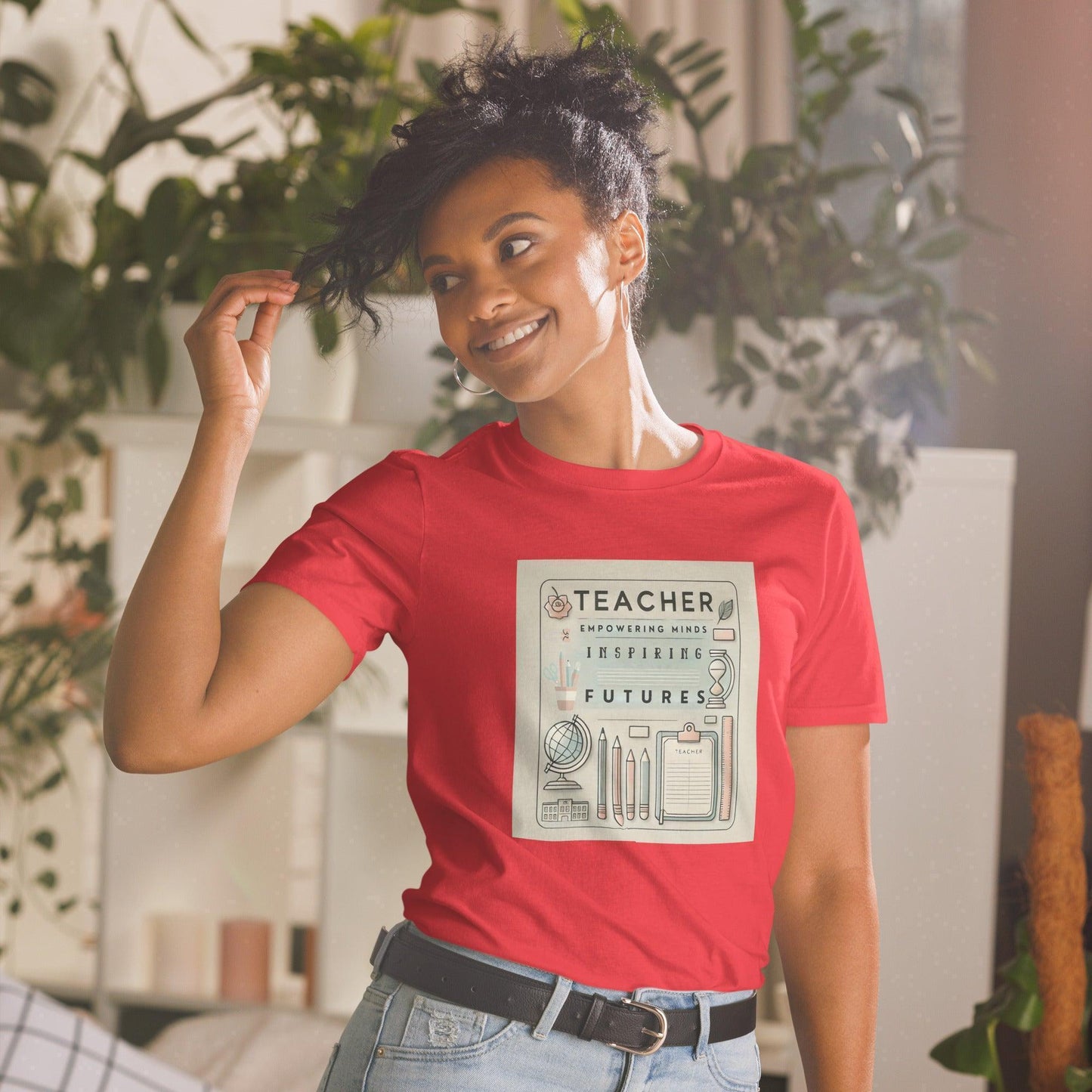 Teacher, Empowering Minds, Inspiring Futures - Unisex T-Shirt - Whippie's