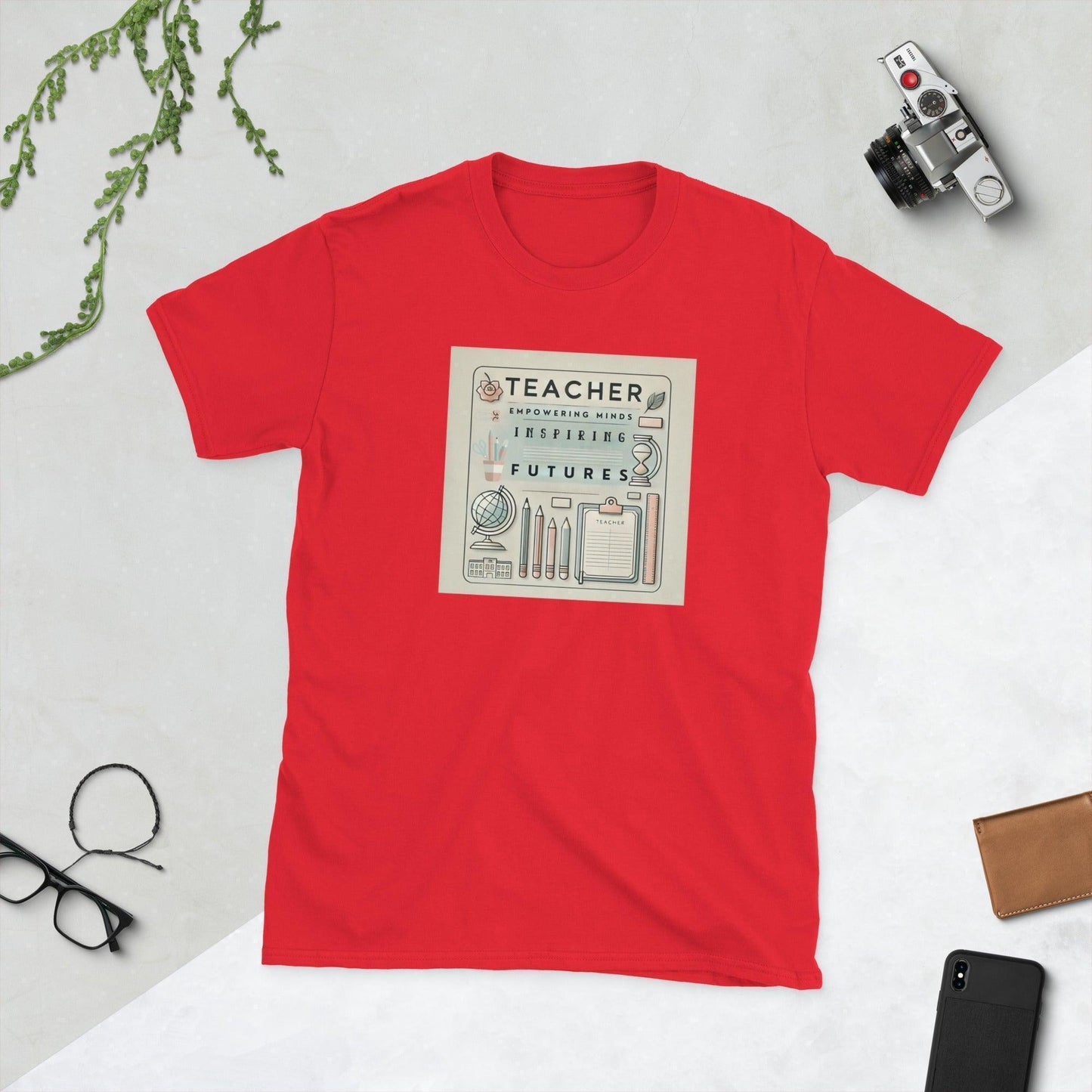 Teacher, Empowering Minds, Inspiring Futures - Unisex T-Shirt - Whippie's
